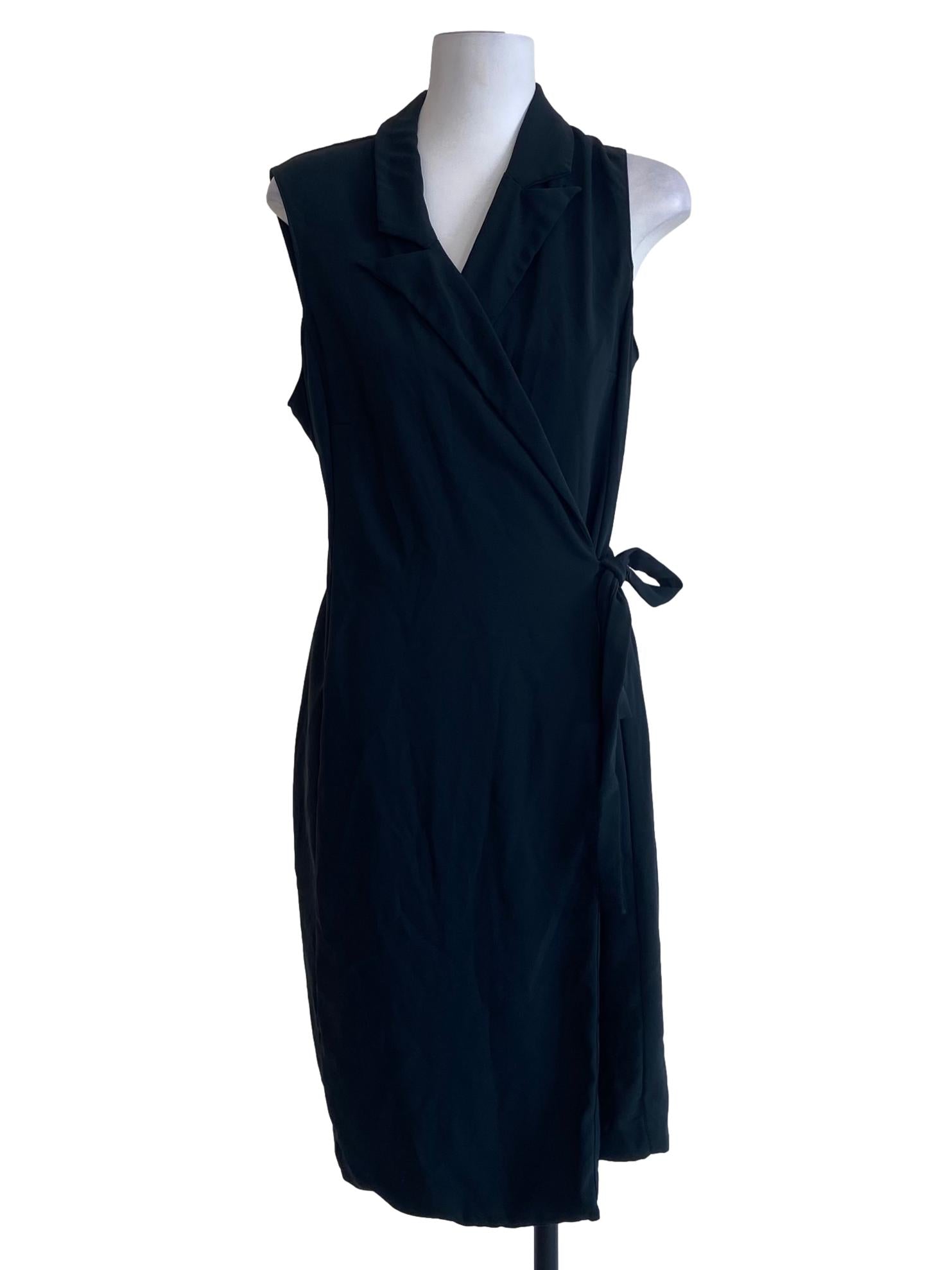 Pine Green Wrap Dress