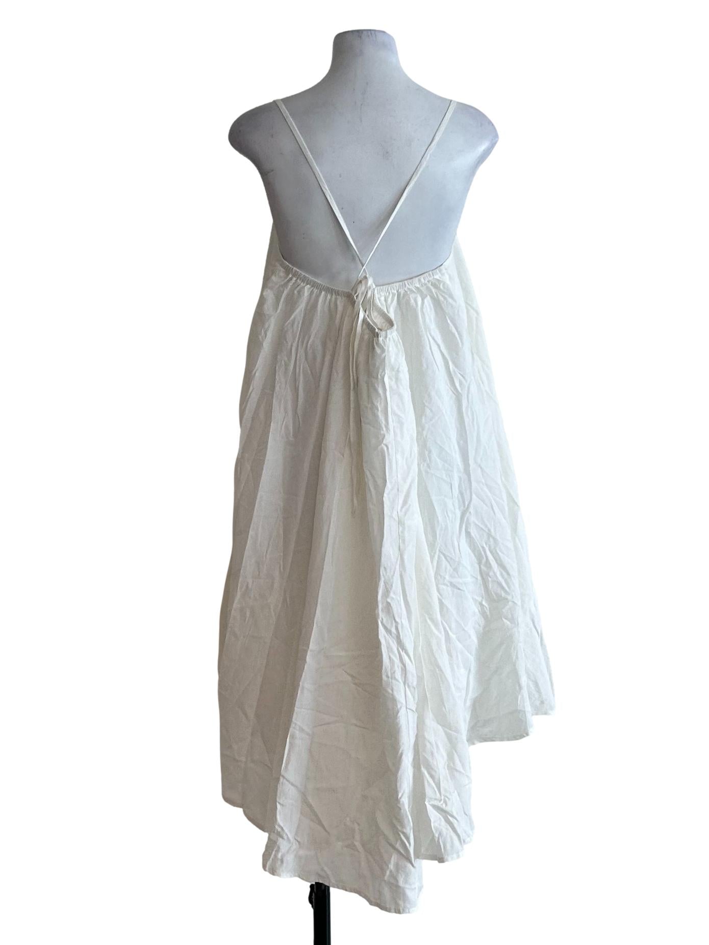 Cream White Tent Dress