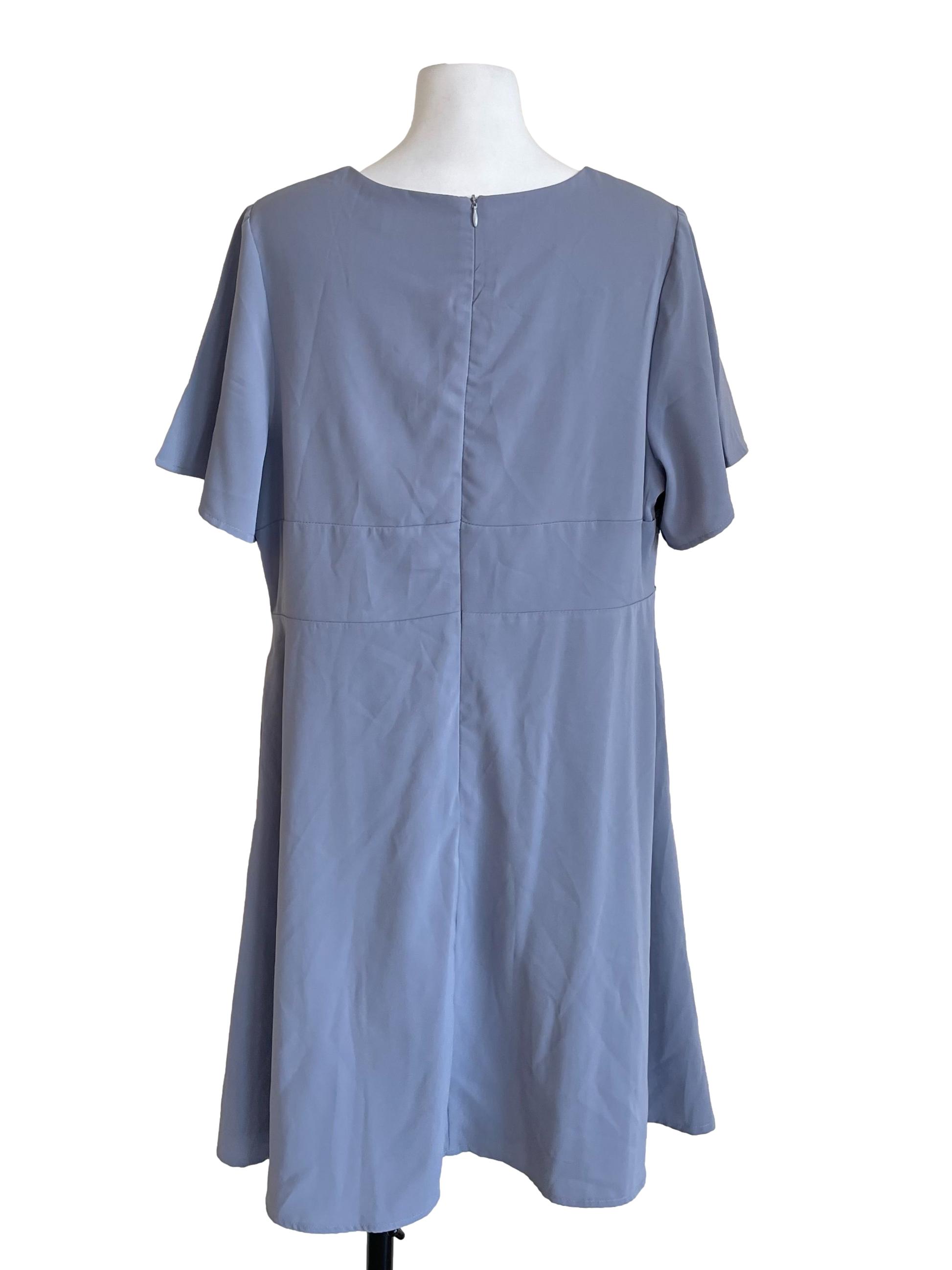 Ash Heather Lace A-Line Dress