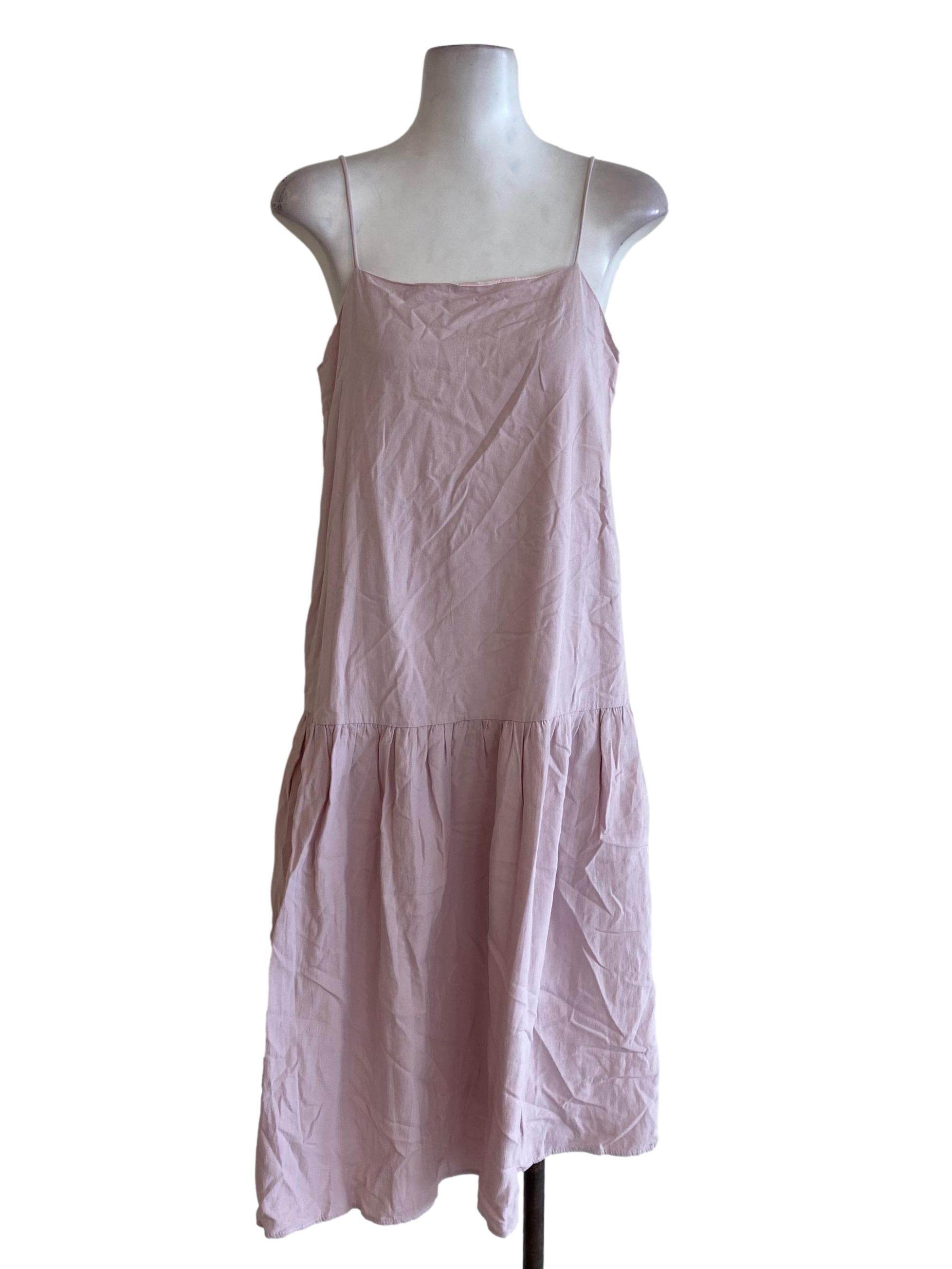 Light Pink Drop Waist Dress