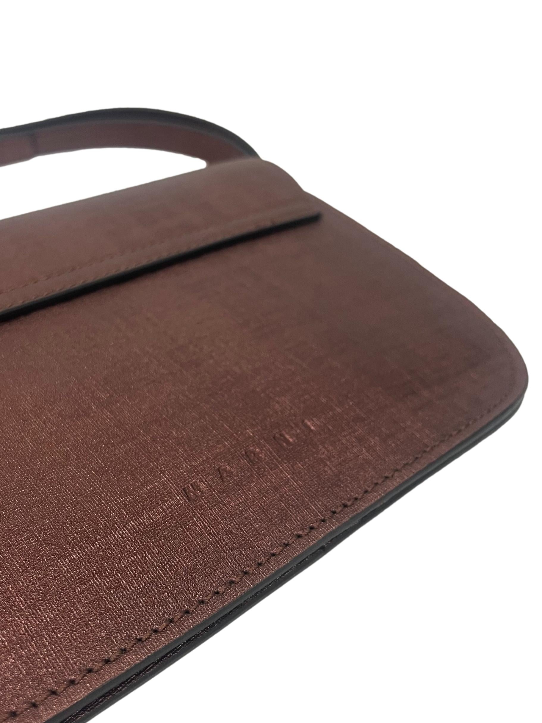 Plum Textured Small Crossbody Bag With Adjustable Straps