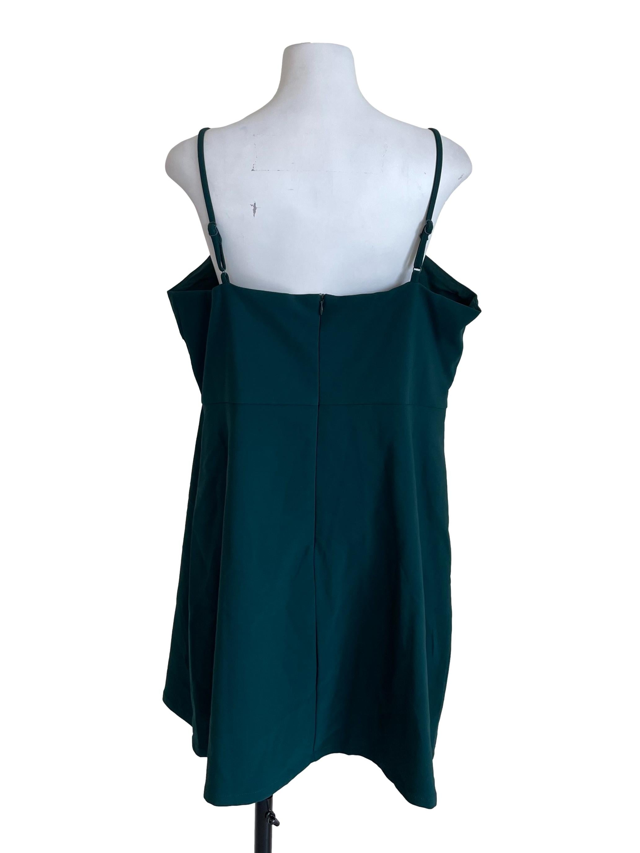 Pine A-Line Cami Dress