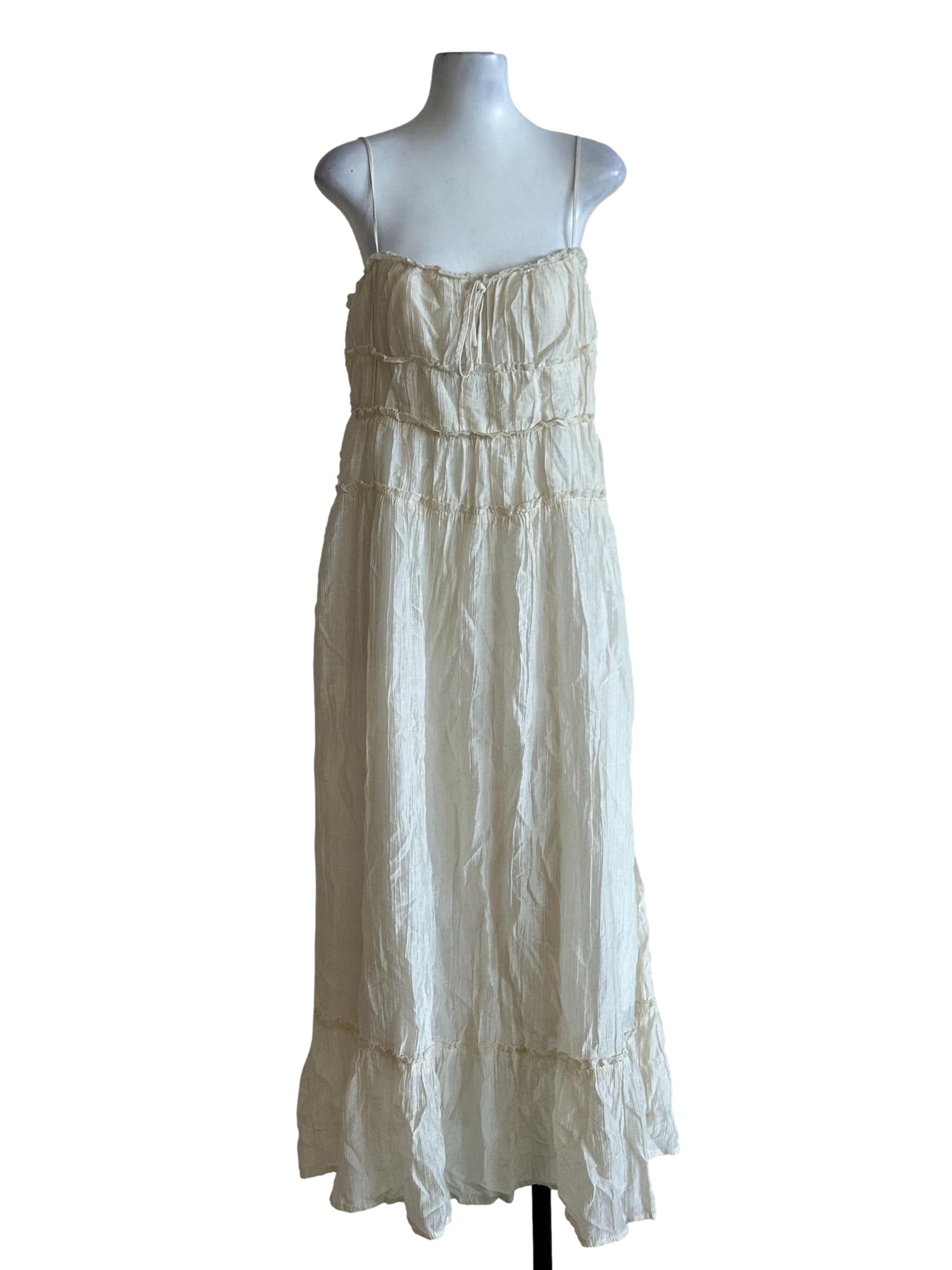 Spaghetti Strap Tiered Dress