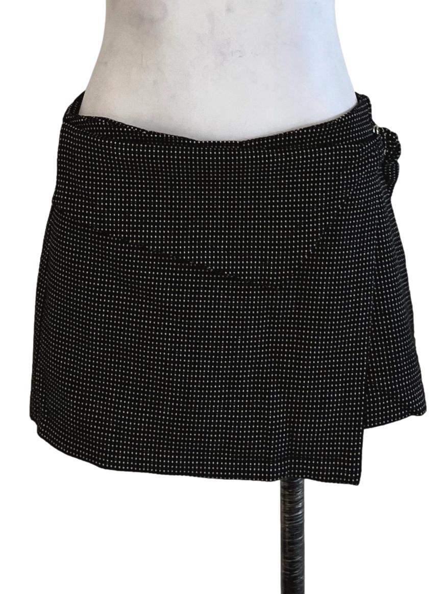 Black Polka Dot Skorts