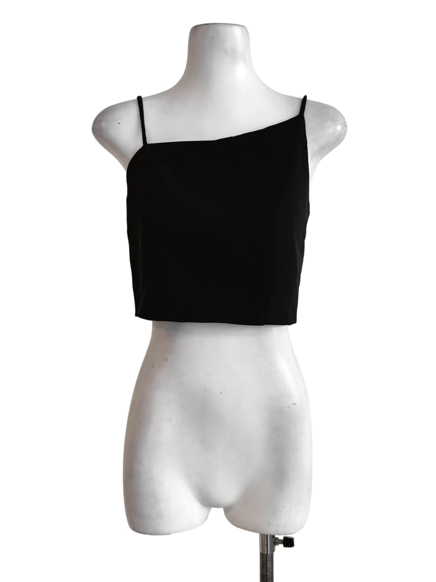 Raven Black Sleeveless Top