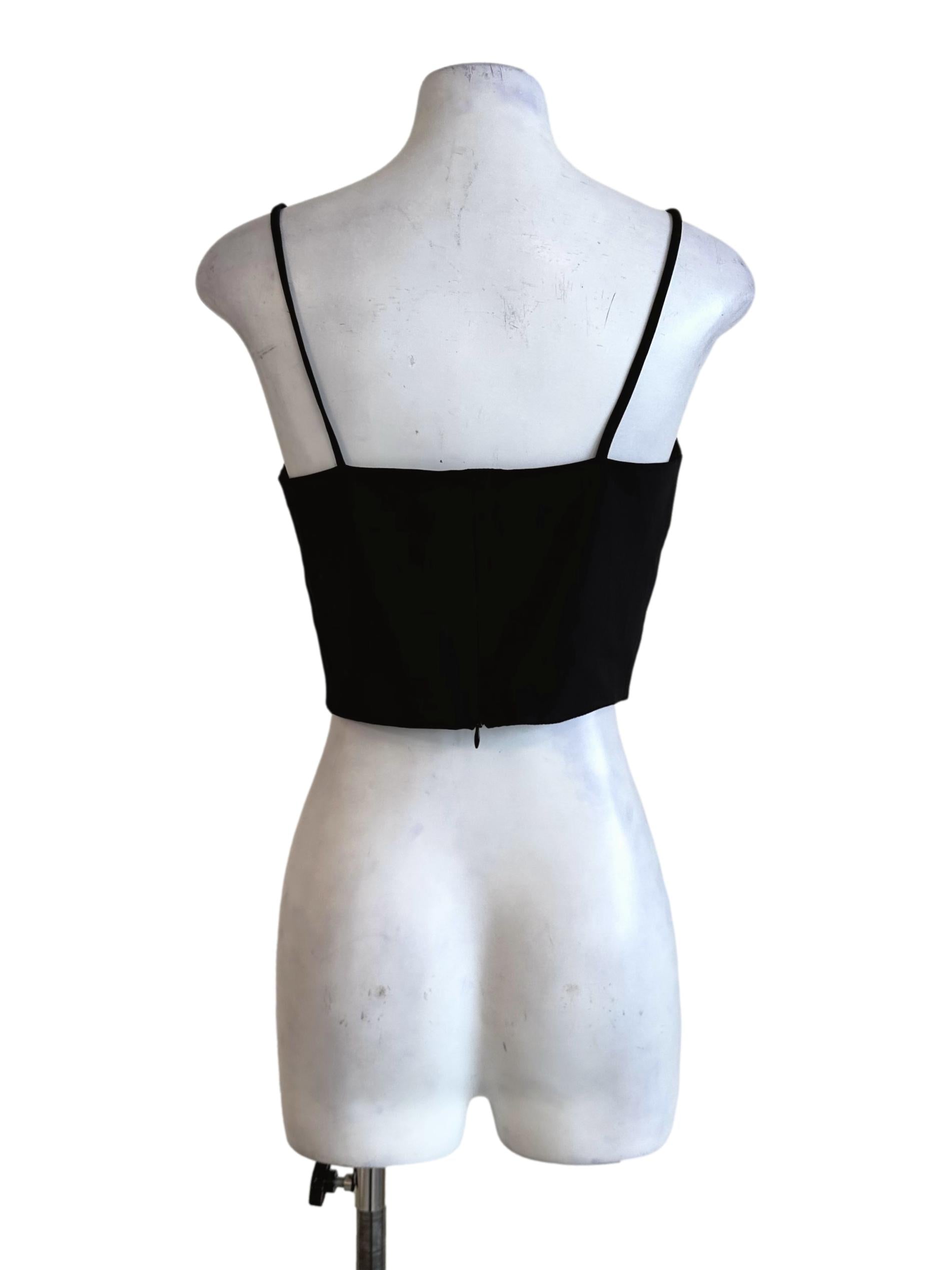 Raven Black Sleeveless Top
