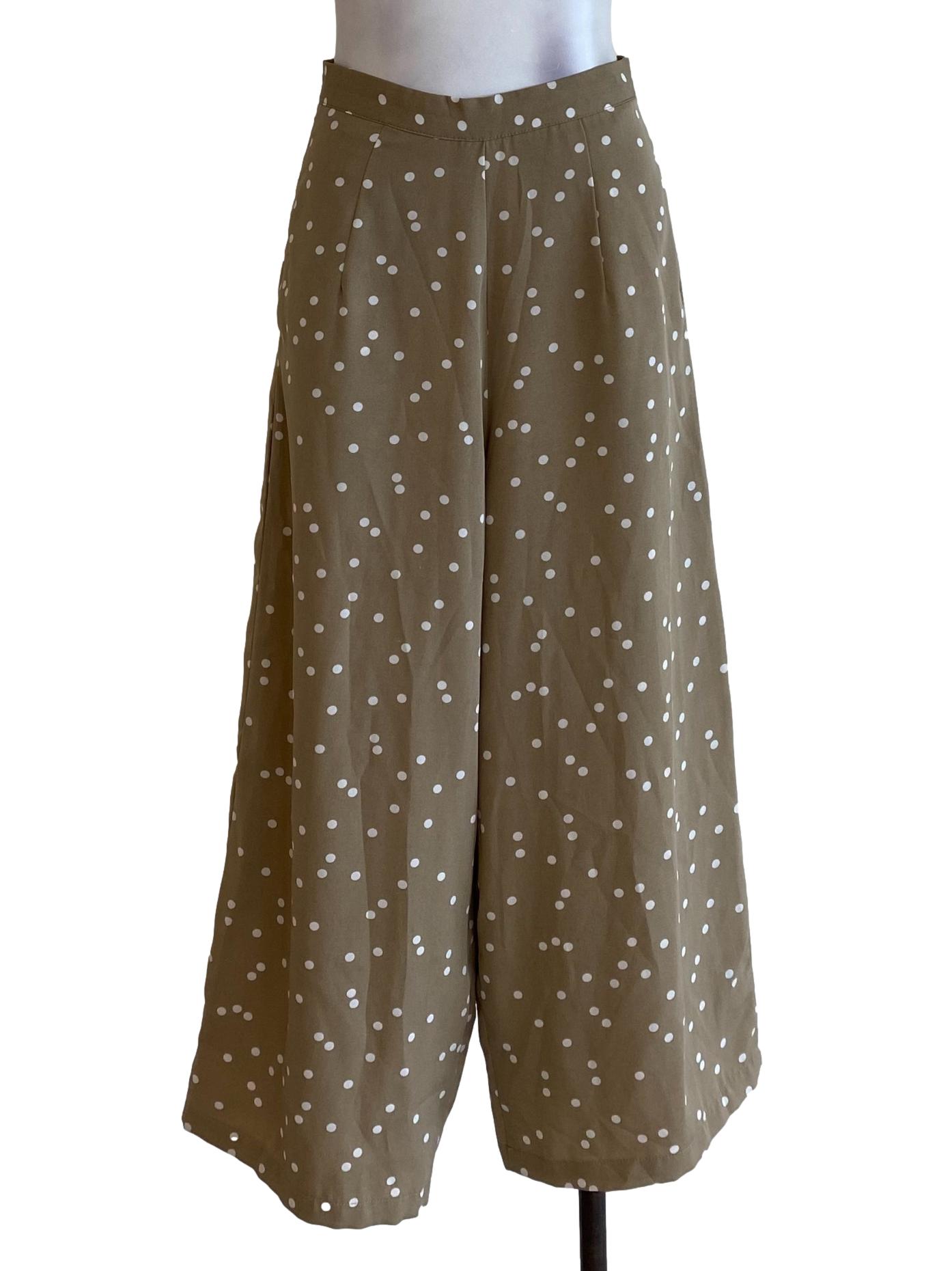 Latte Polka Dot Pants