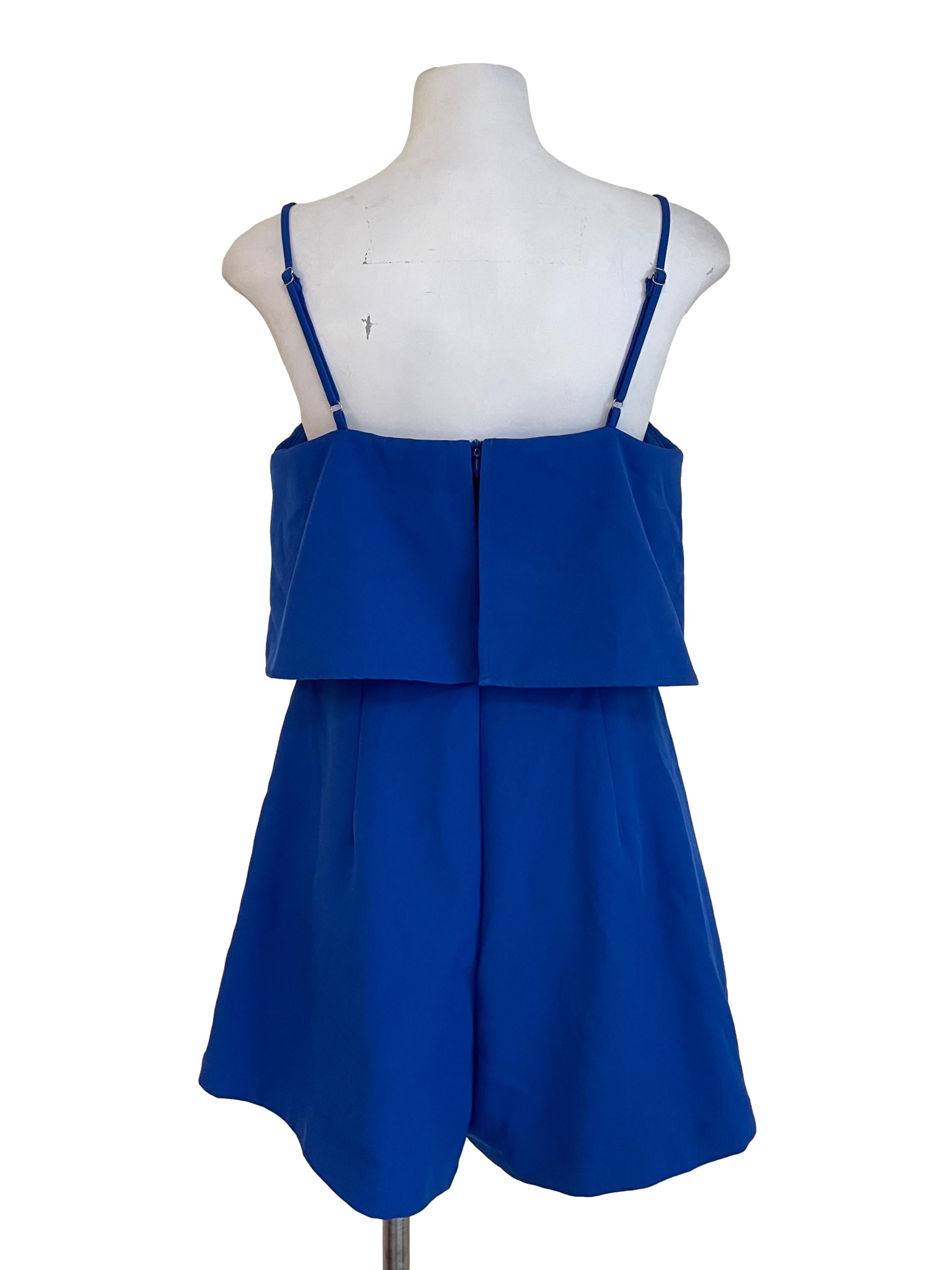 Lapis High Waist Cami Romper
