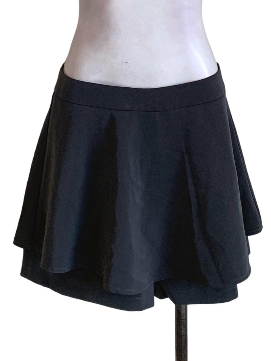Stone Grey Plain Skort