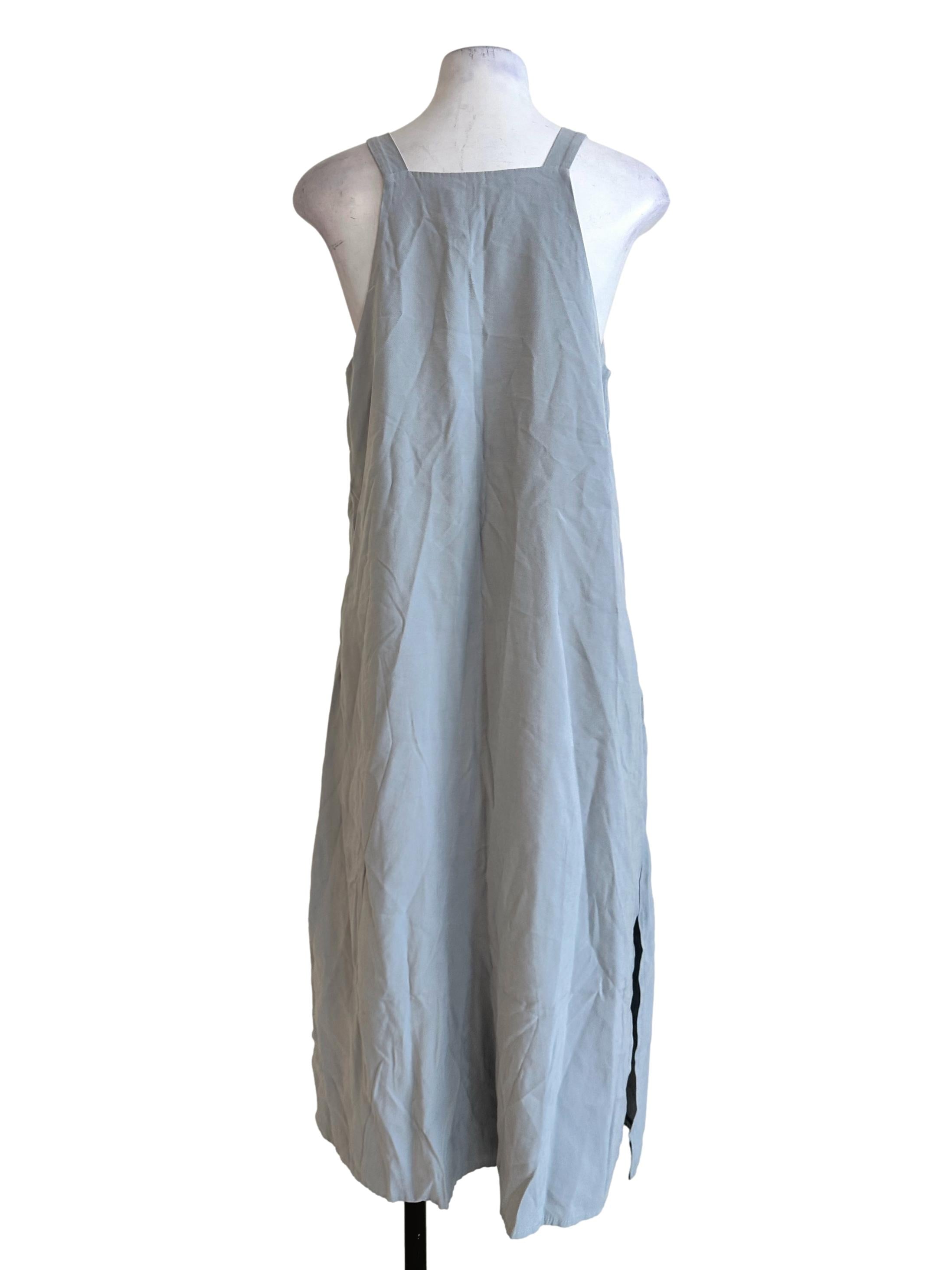 Light Blue Slit Dress TEM