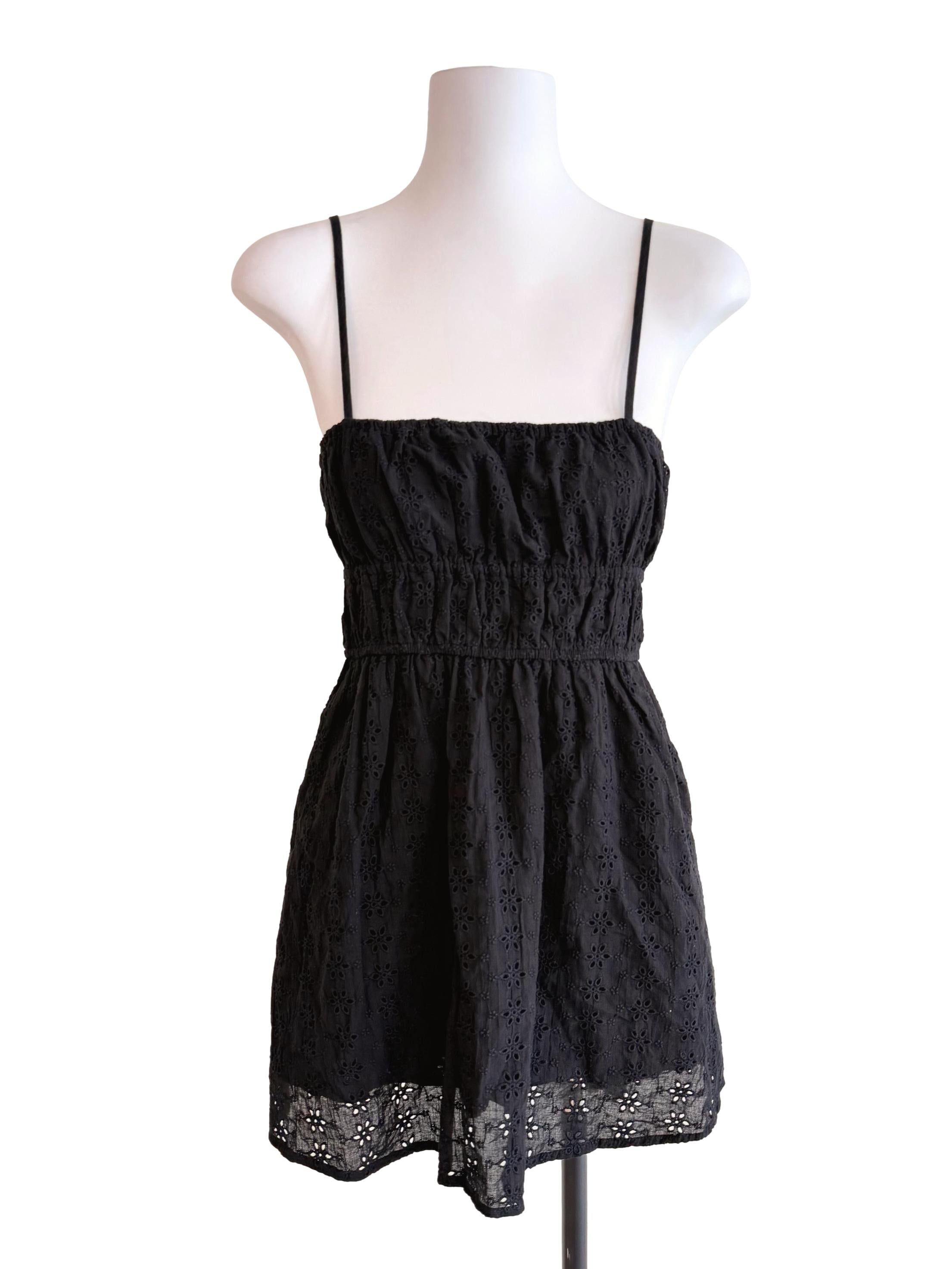 Black Sleeveless Dress YHF