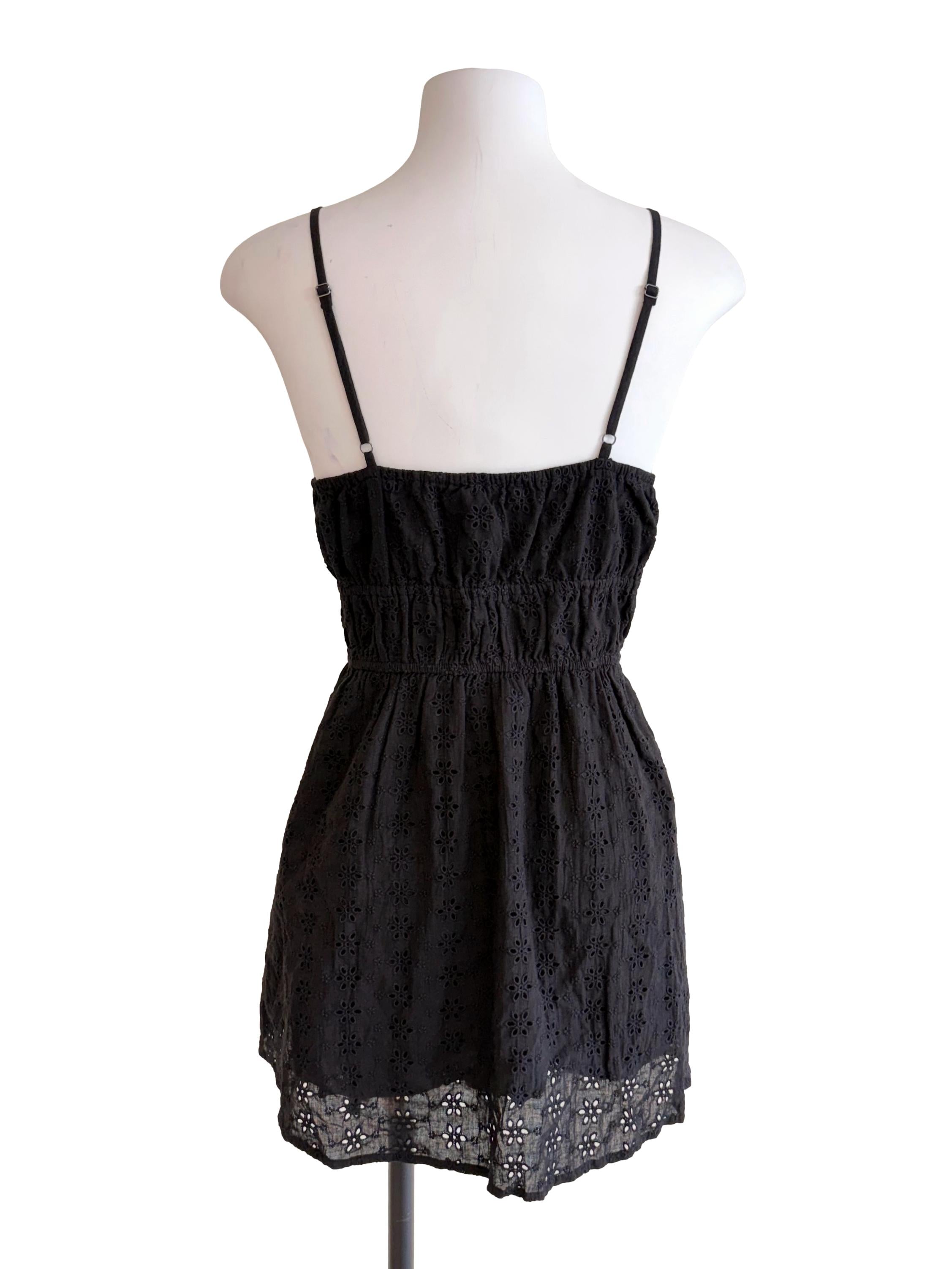 Black Sleeveless Dress YHF