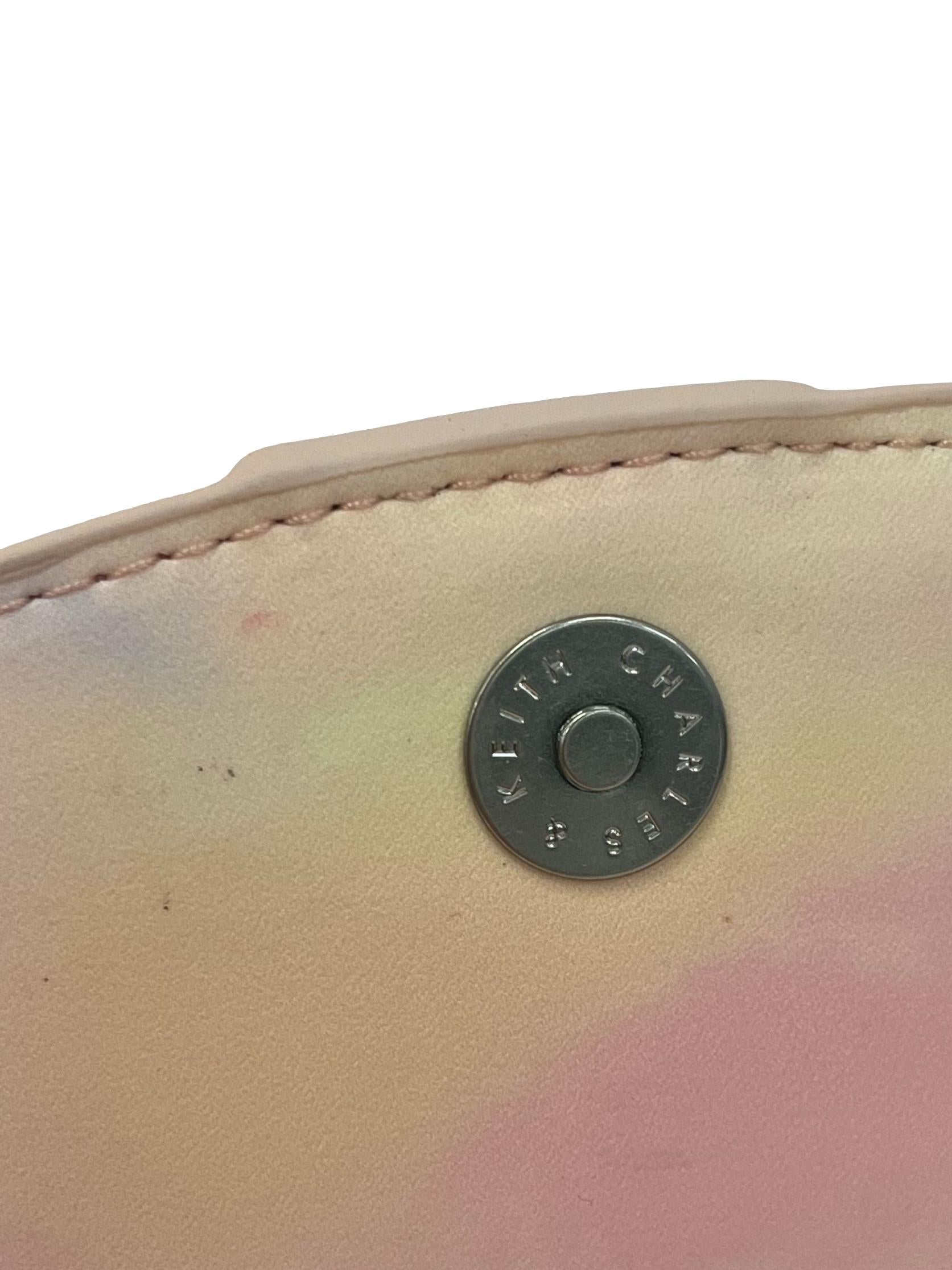 Pastel Gradient Medium Shoulder Bag With Changeable Straps