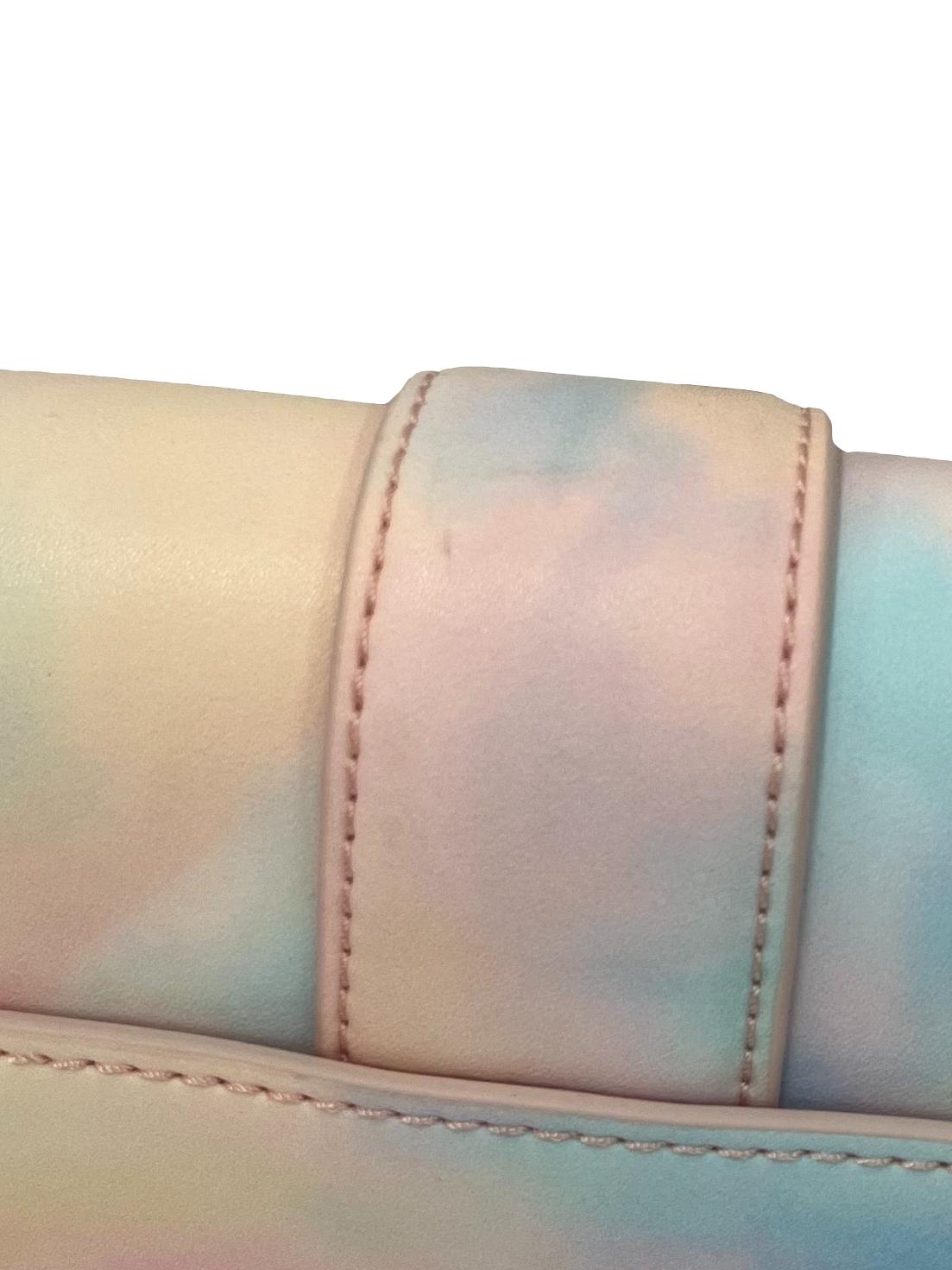Pastel Gradient Medium Shoulder Bag With Changeable Straps