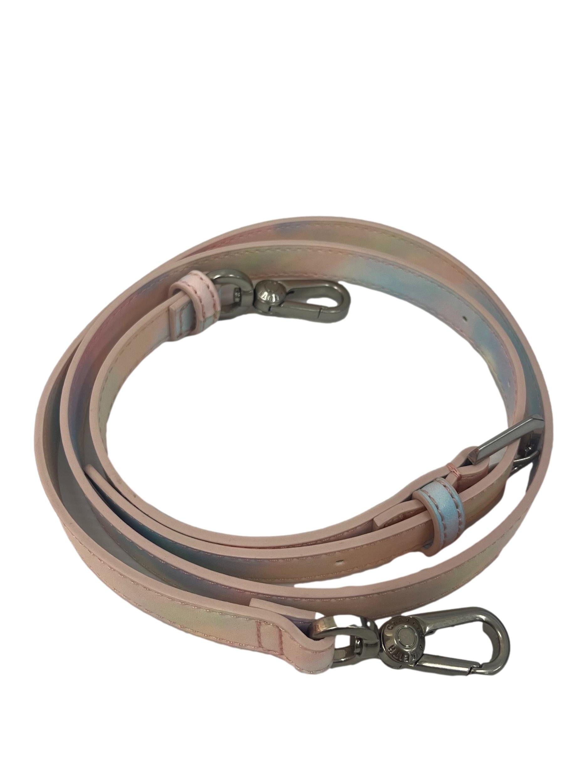 Pastel Gradient Medium Shoulder Bag With Changeable Straps