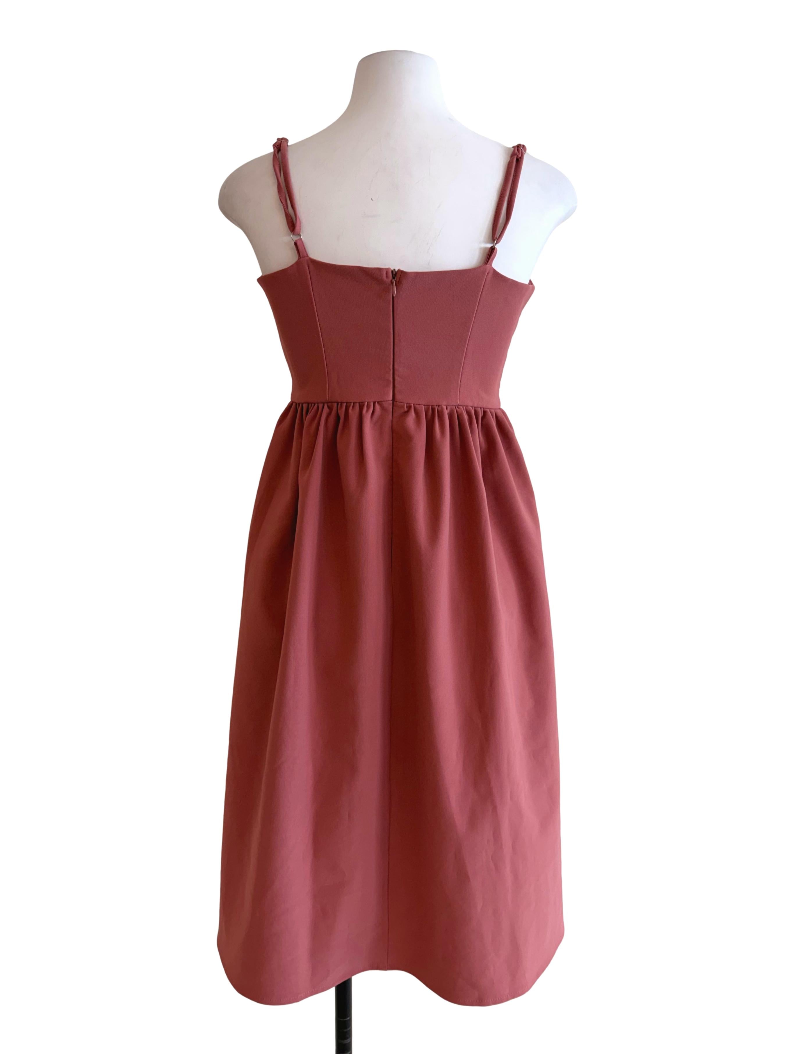 Punch Pink Strappy Sundress