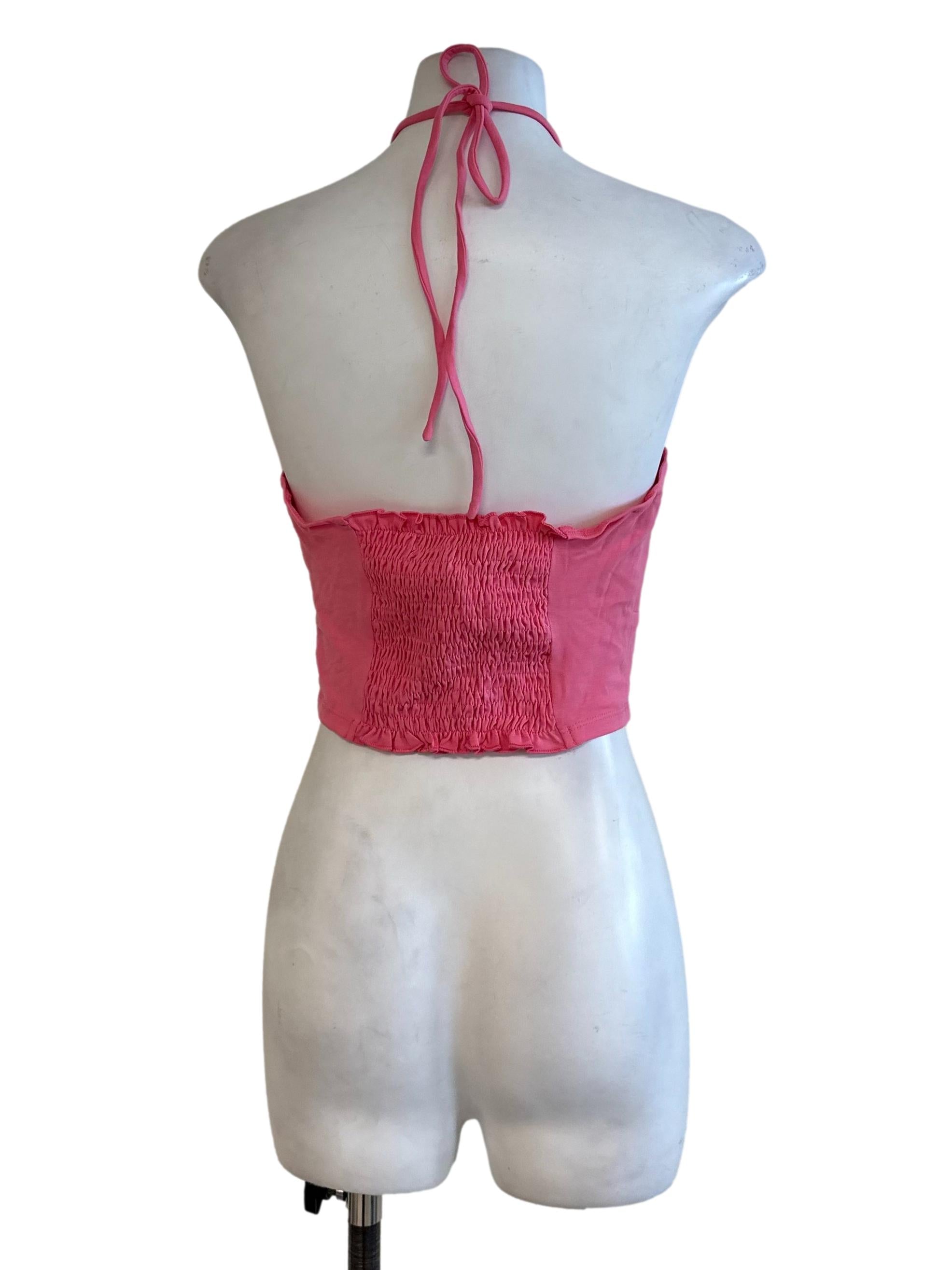 Hot Pink Halter Top