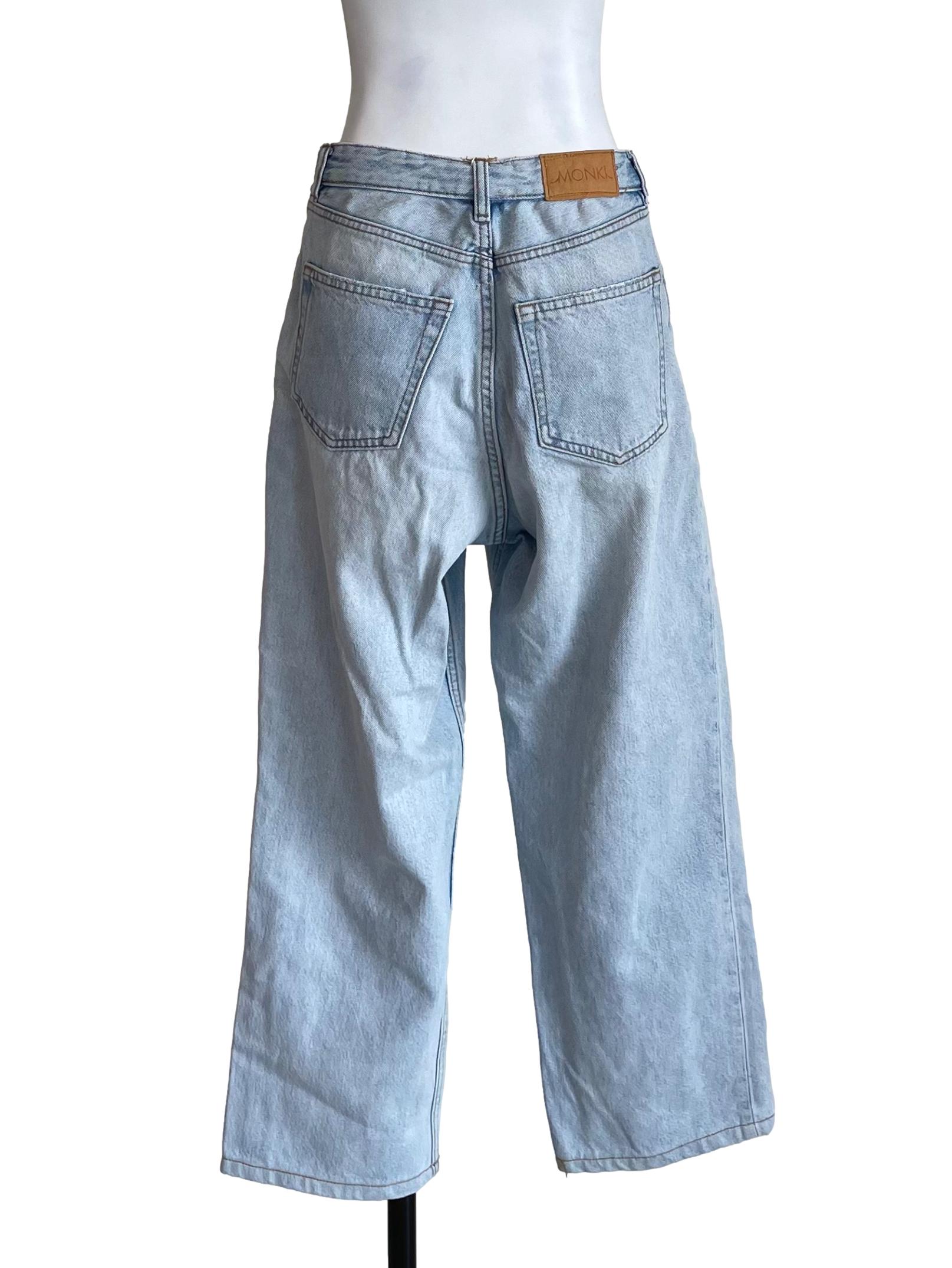 Light Blue Wide Leg Jeans