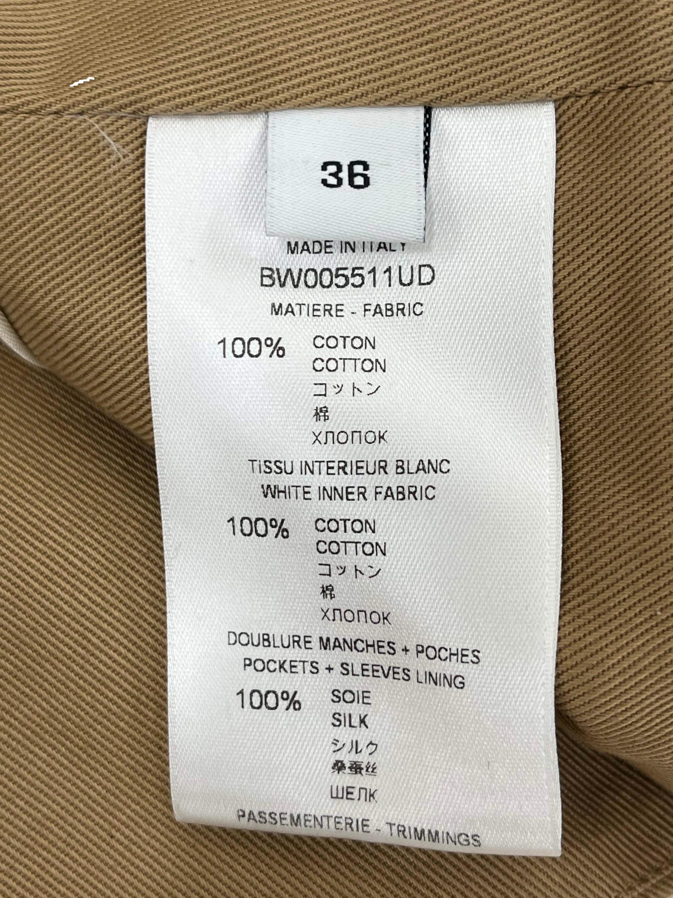 Brown Cropped Gabardine Blouson Jacket