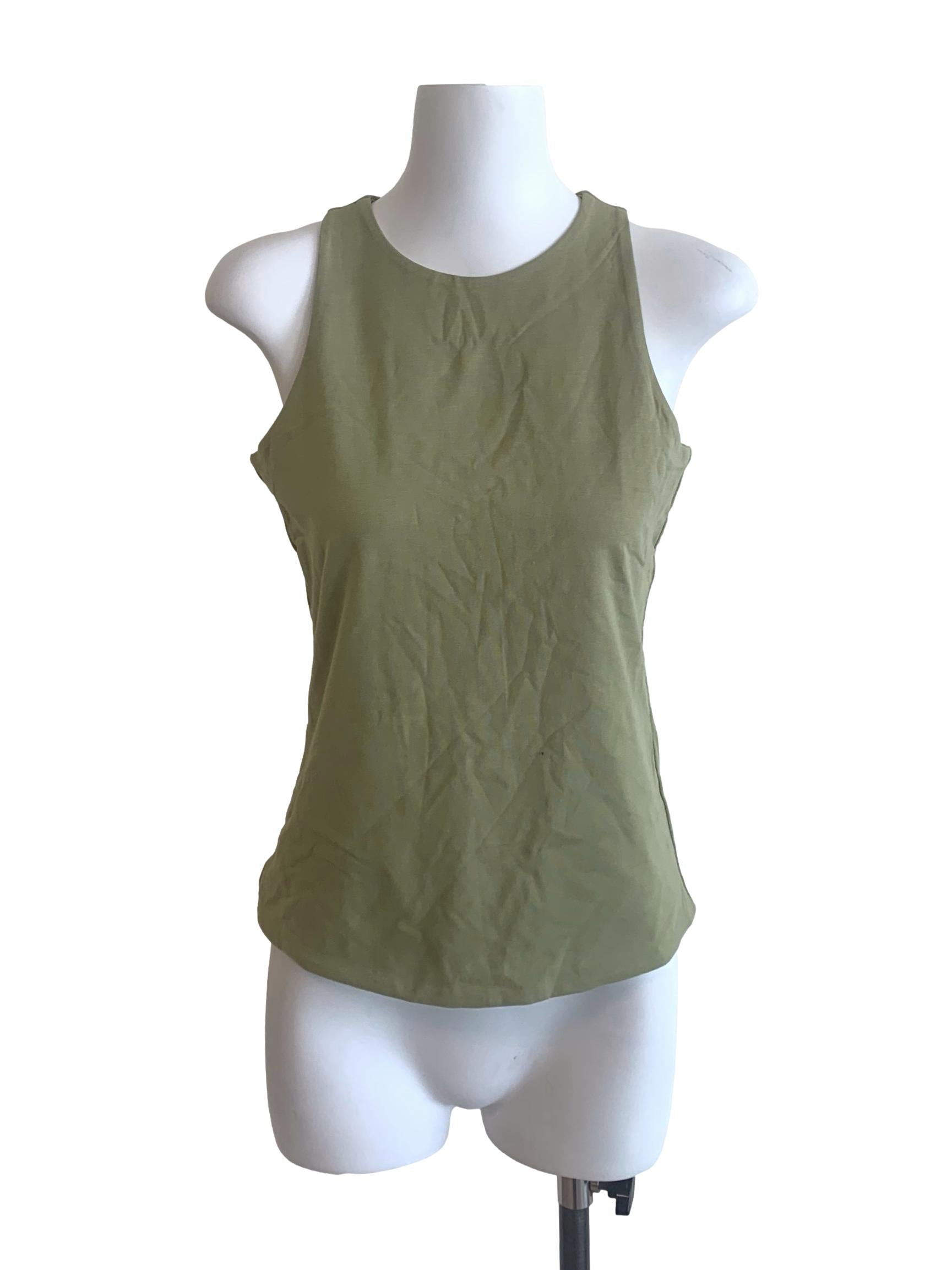 Olive Green Tank Top LB