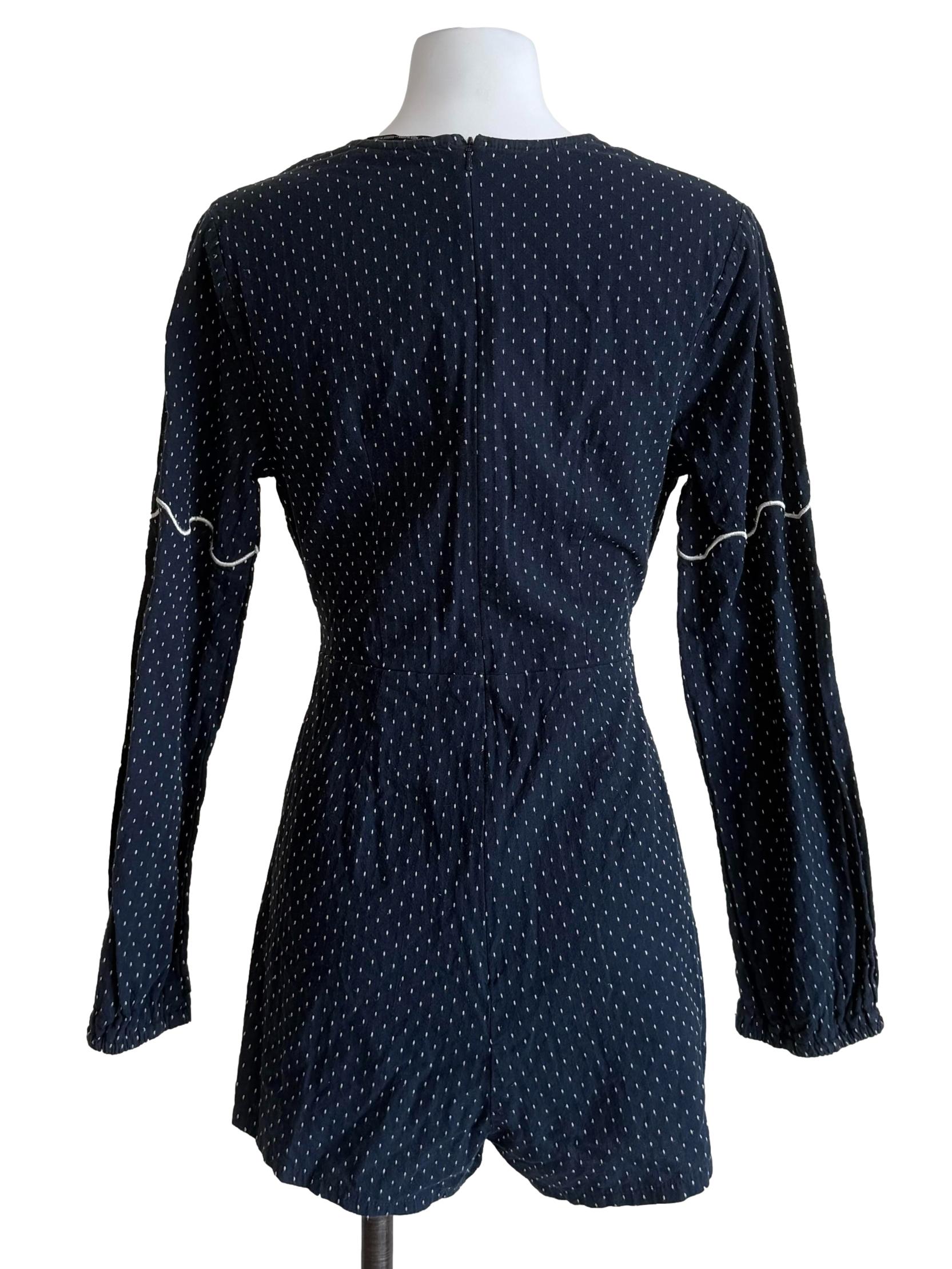 Aegean Wendy Wrap Long Sleeves Romper
