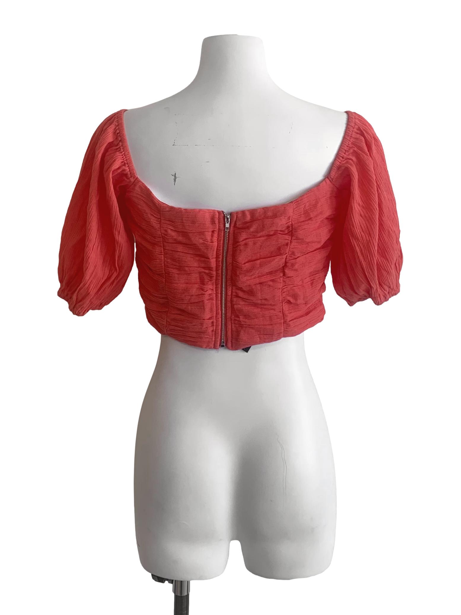 Coral Pink Top YHF