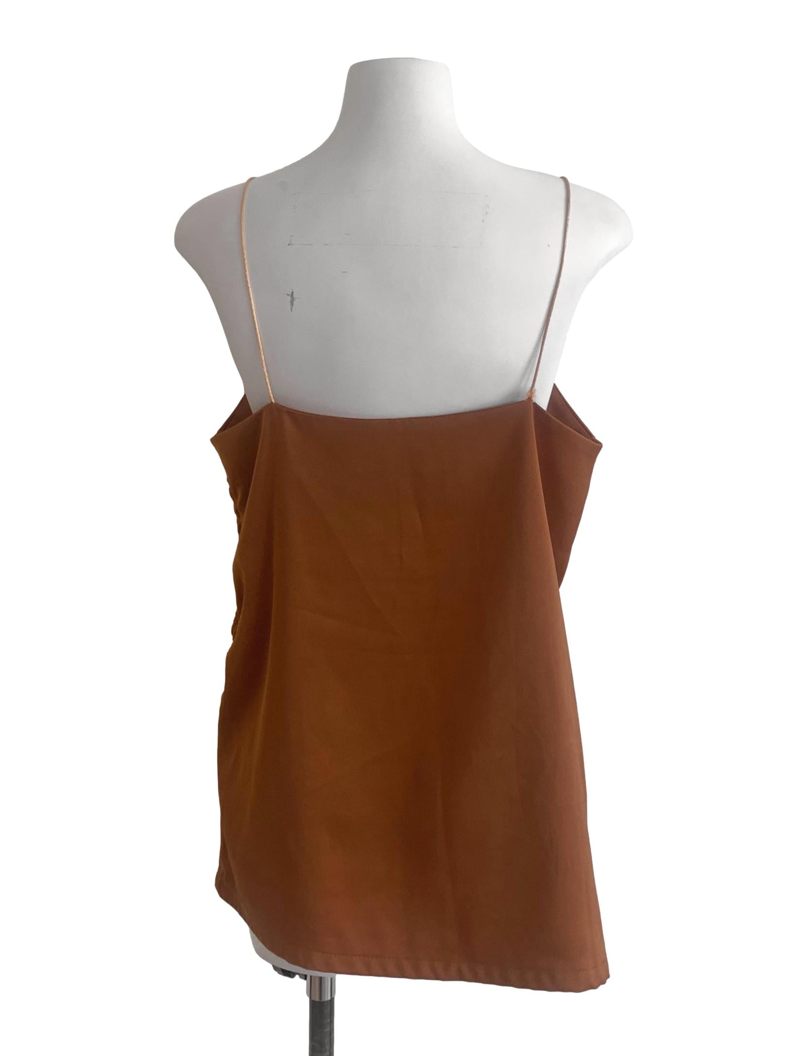 Tortilla Brown Tank Top TEM