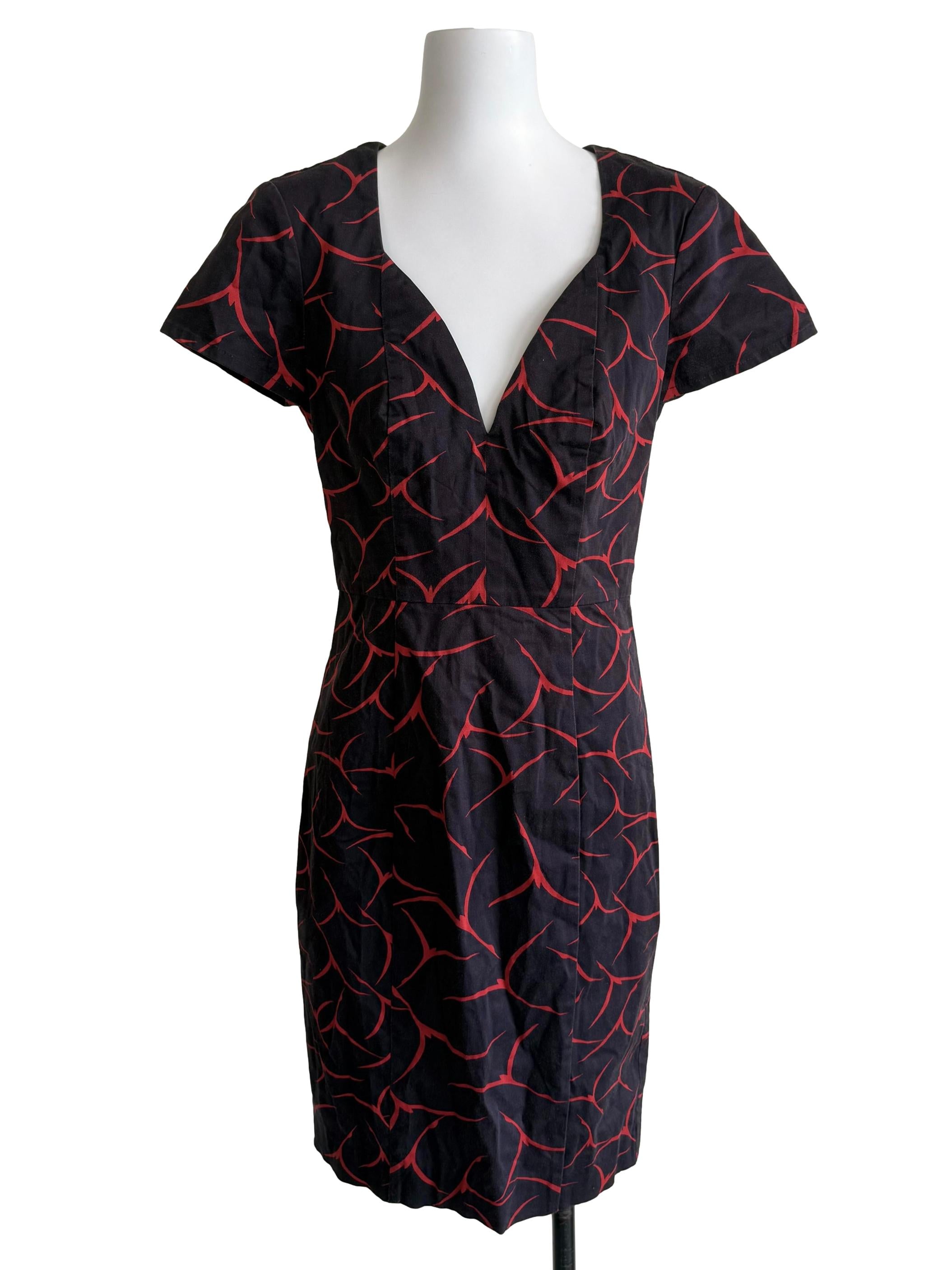 Graphite V Neck Slip Dress