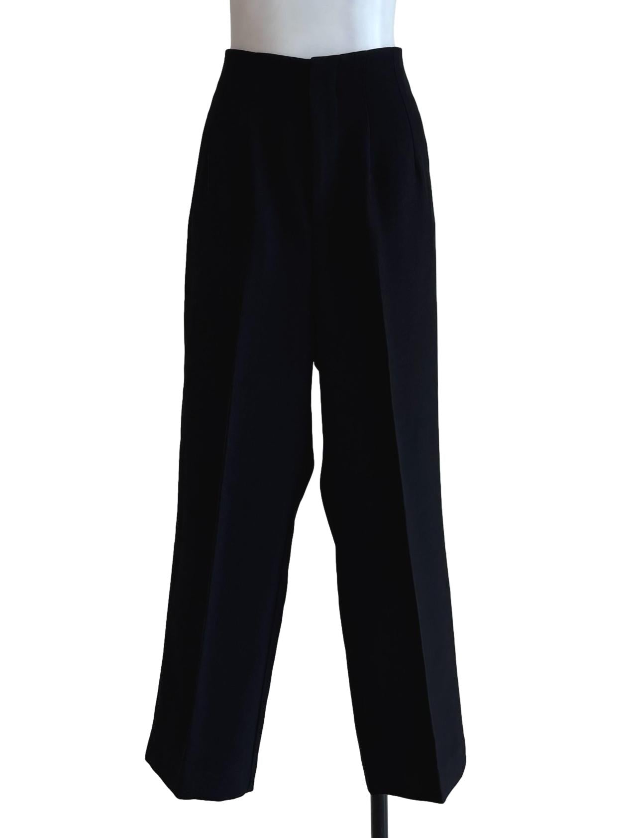 Black Slim Fit Pants