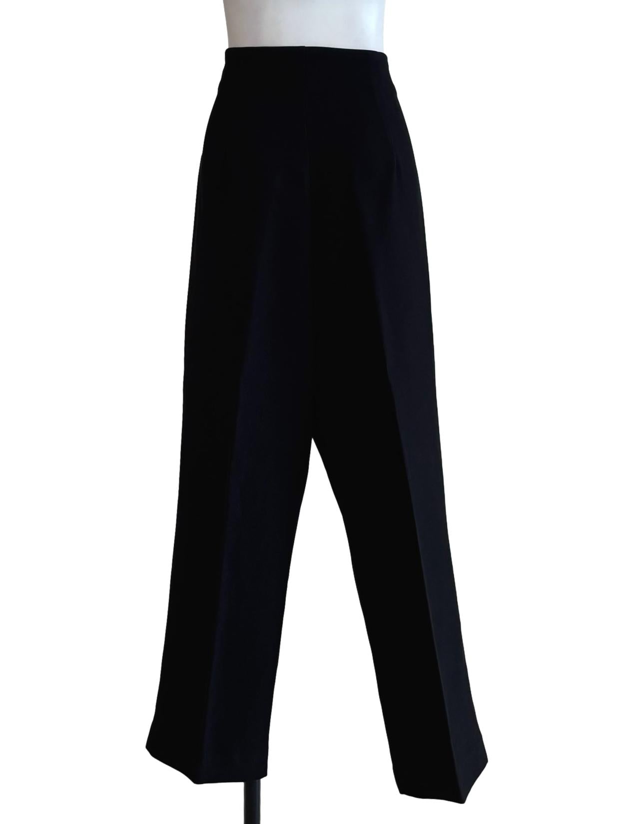Black Slim Fit Pants