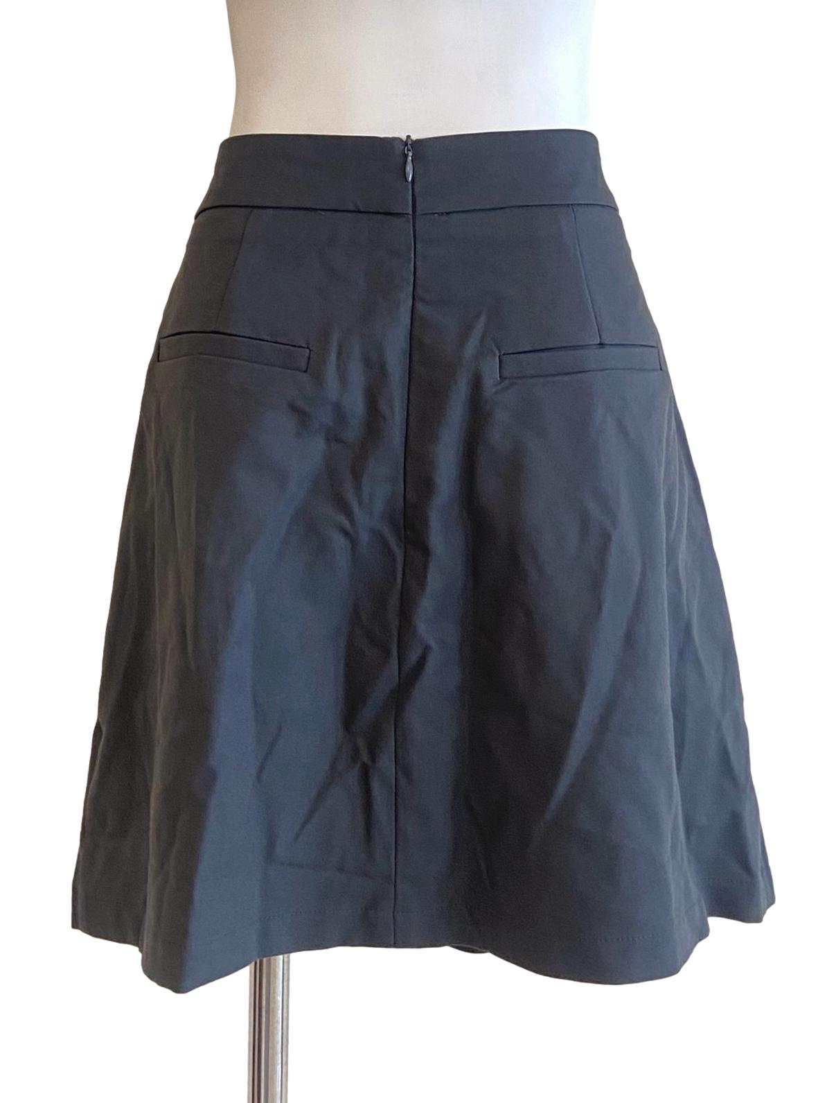 Smoke Grey Pleated Skorts