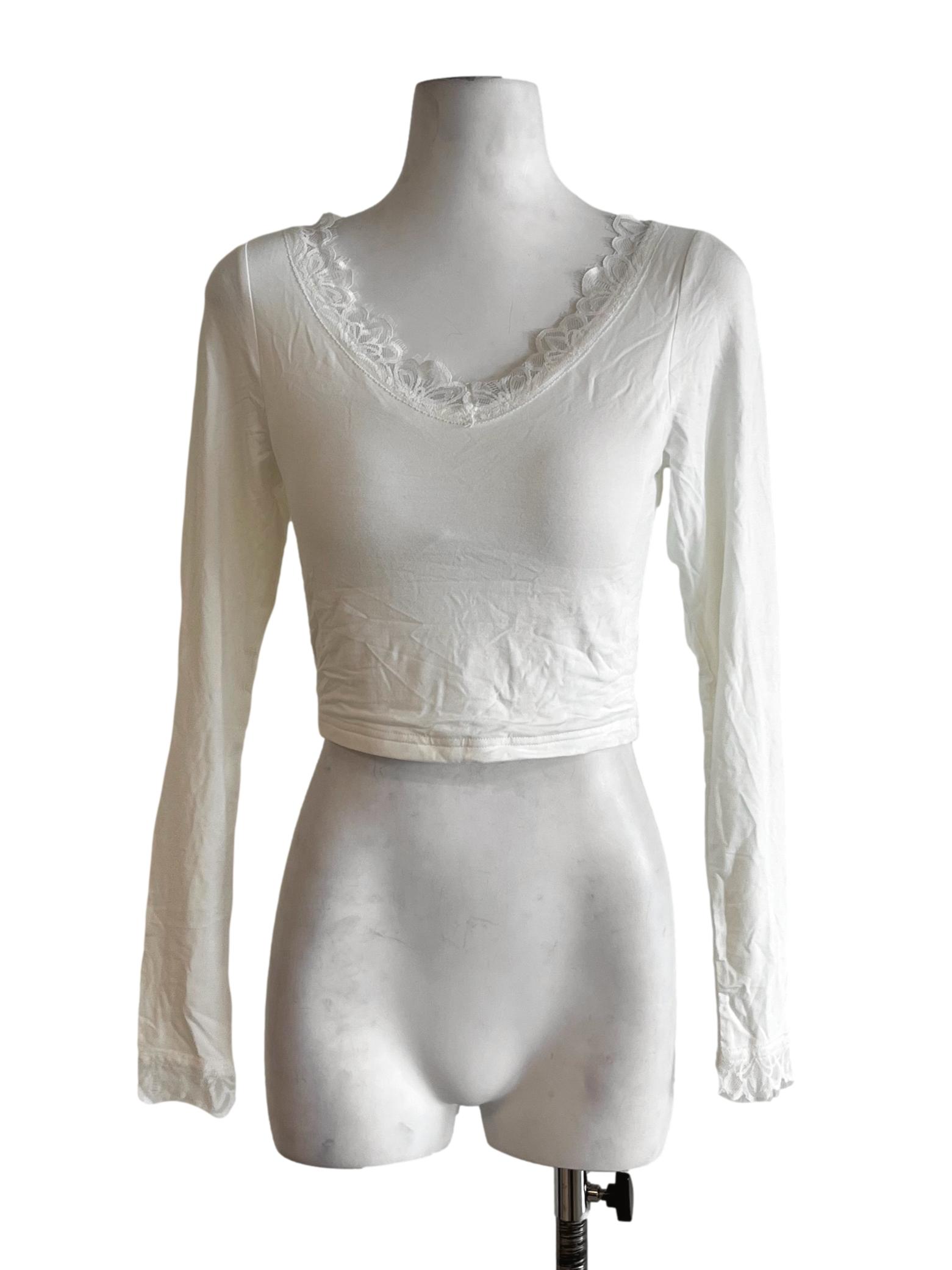 White Lace Blouse