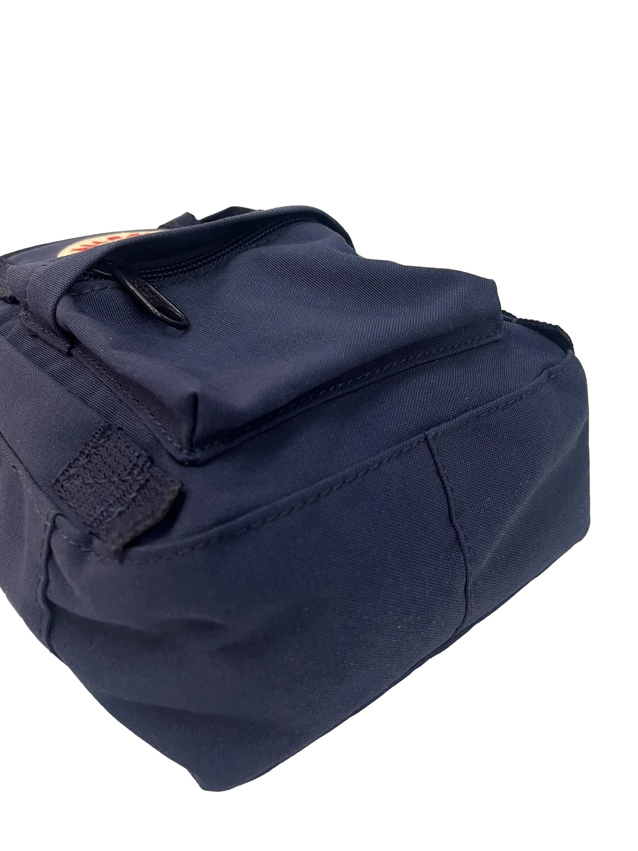 Navy Kanken Mini Crossbody Bag CSN