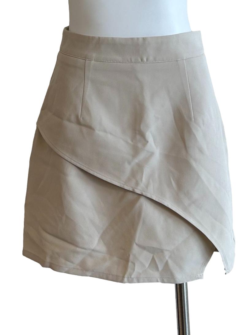 Beige Tulip Skirt
