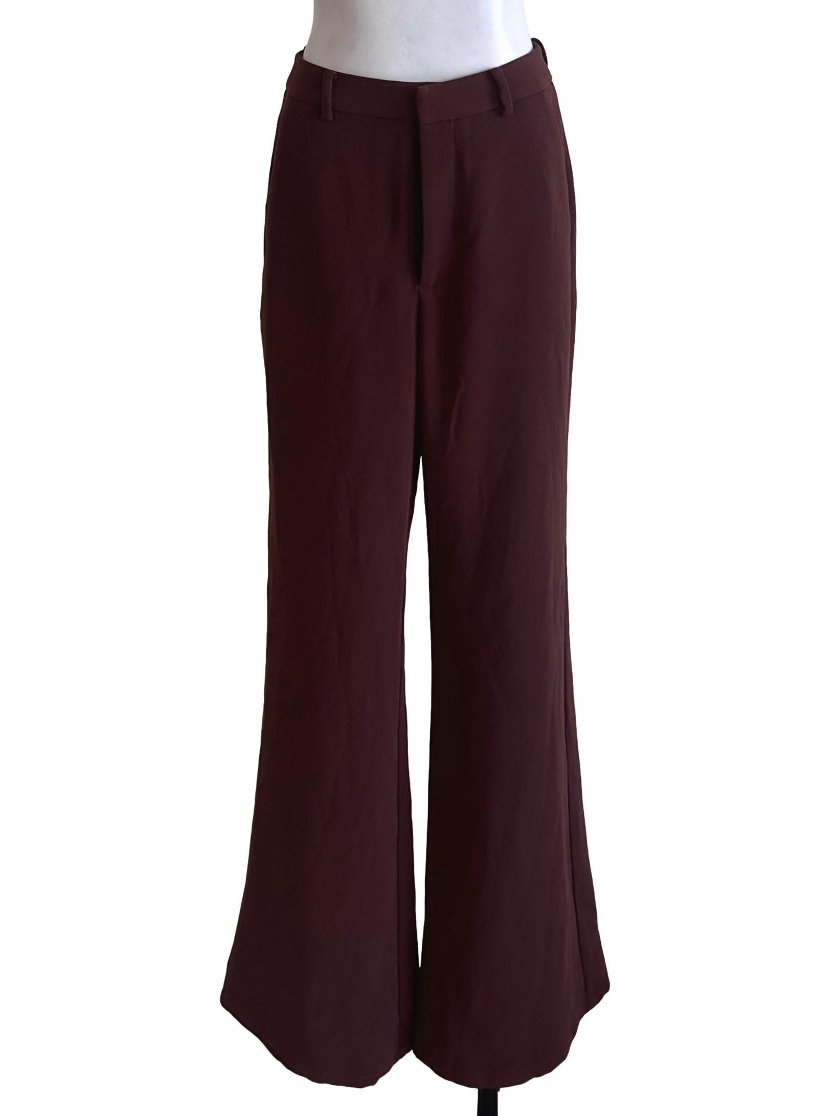 Rich Brown Flare Pants LB