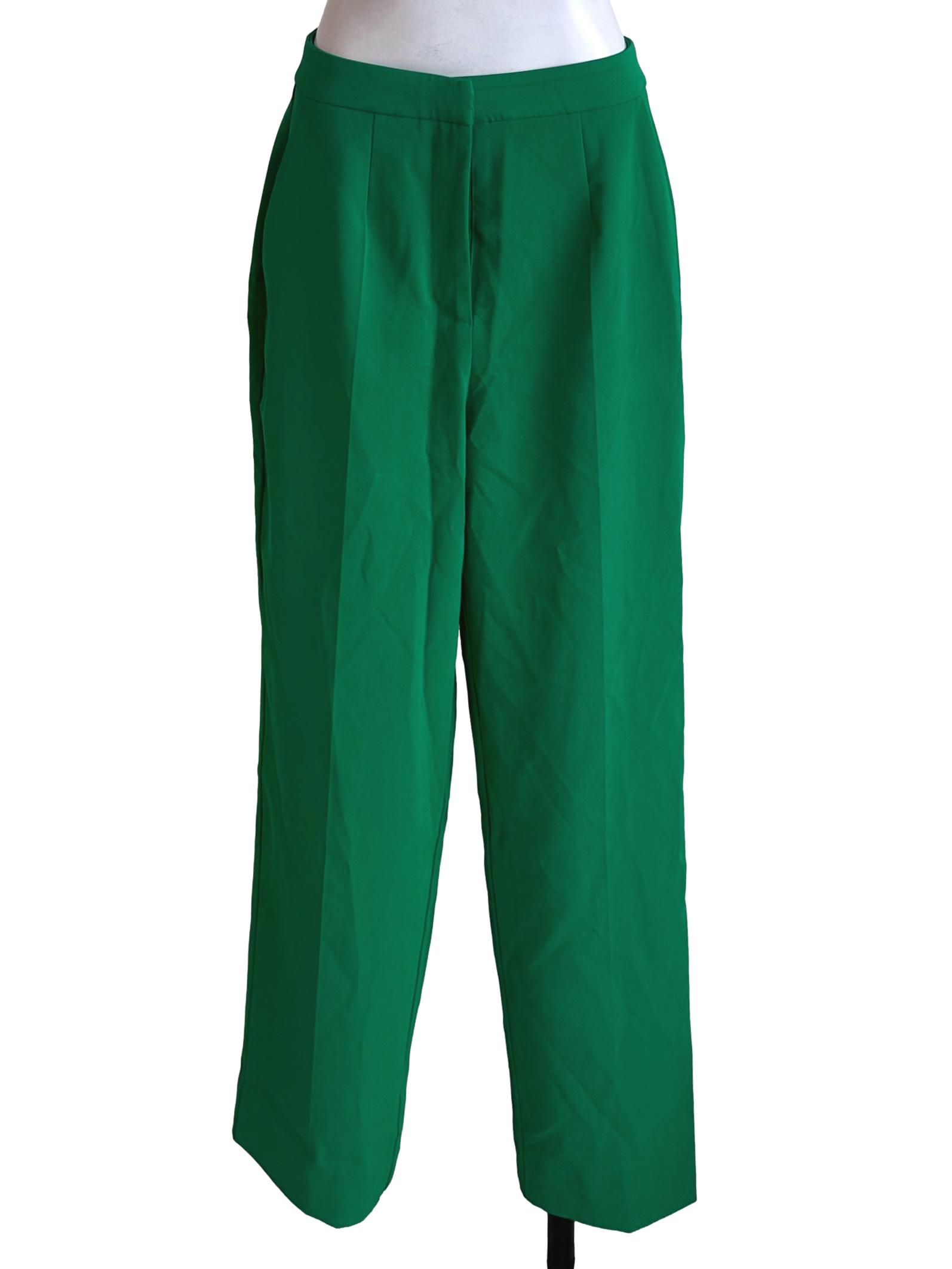 Fern Green Straight Pants LB