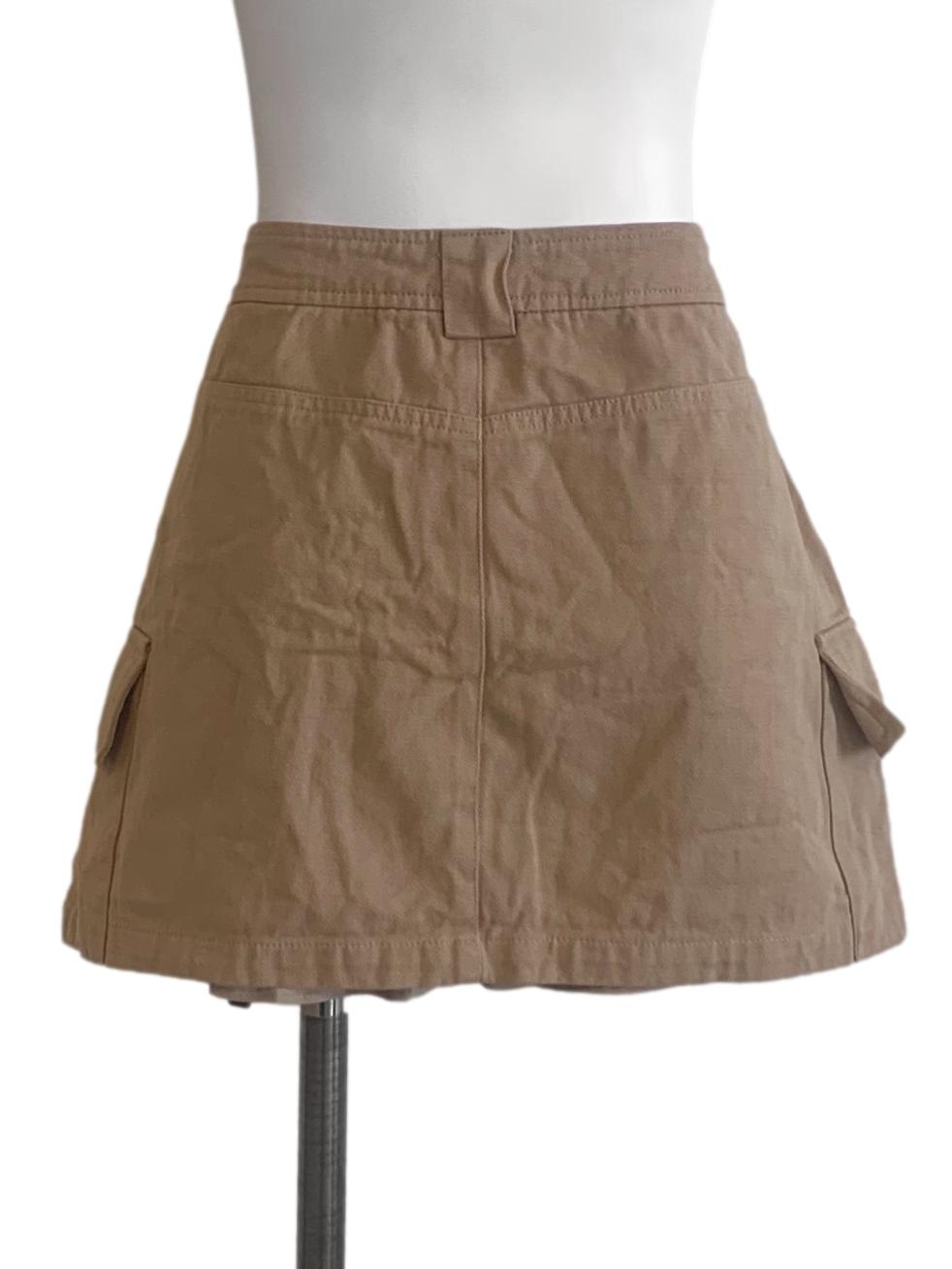 Tortilla Brown A-Line Skirt TTR