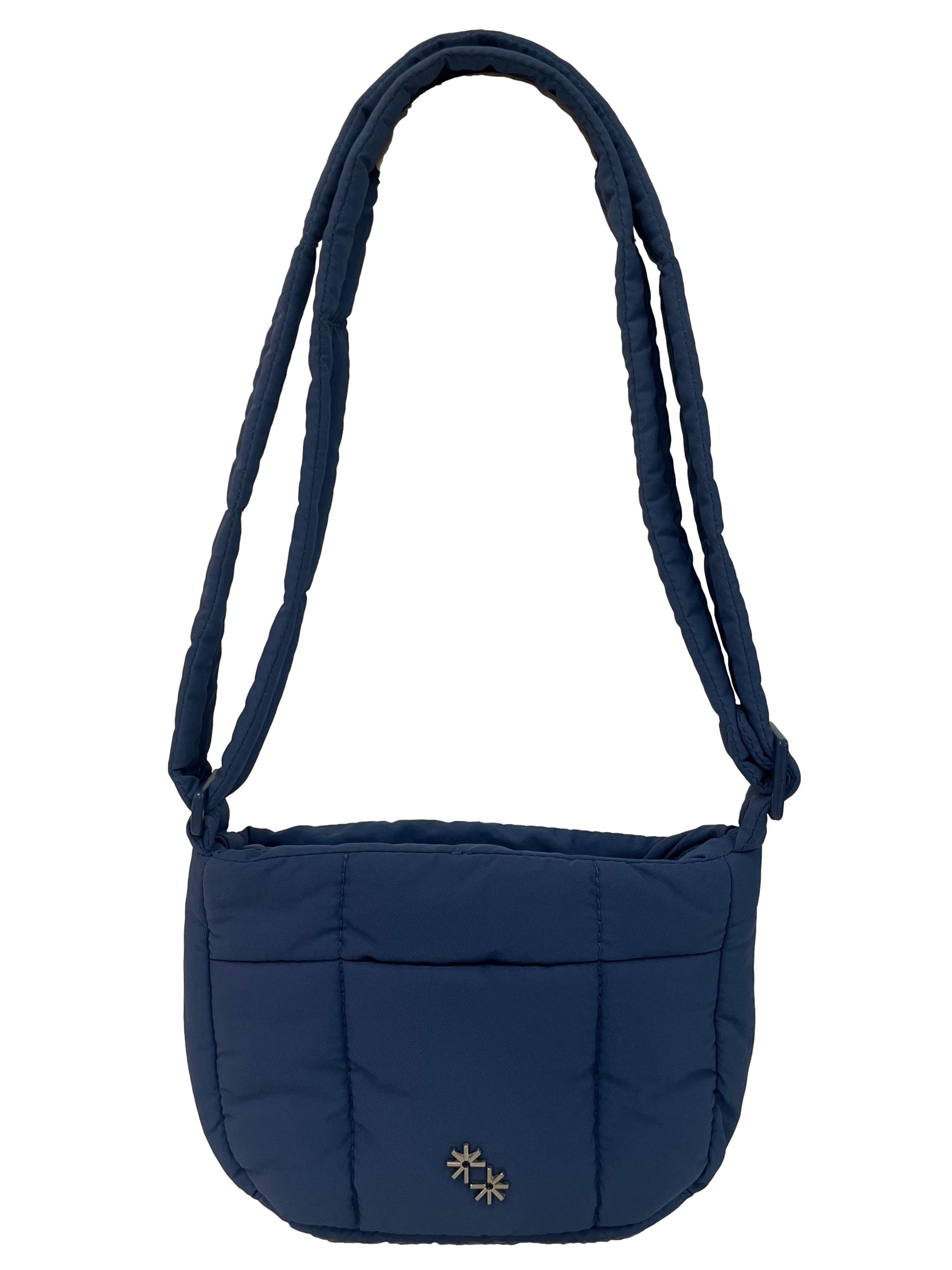 Blue Mini Puffer Shoulder Bag CSN