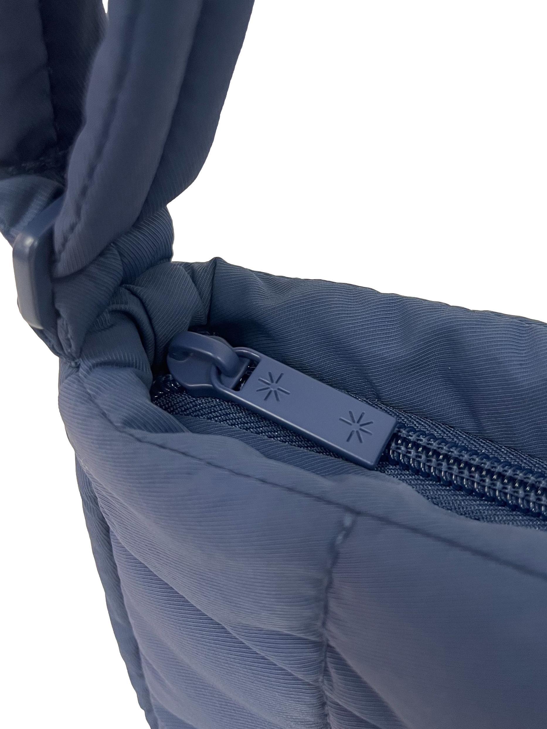 Blue Mini Puffer Shoulder Bag CSN