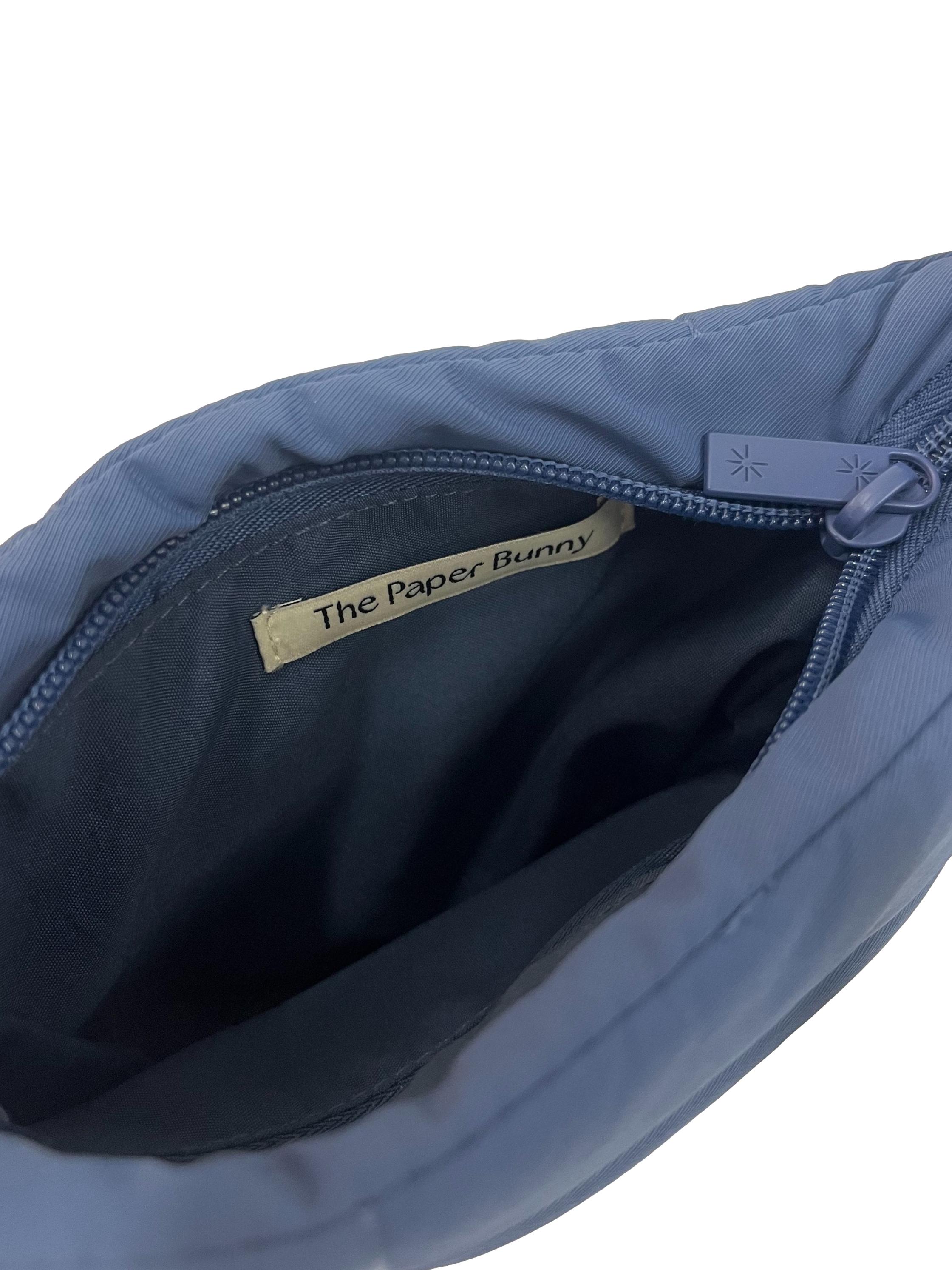 Blue Mini Puffer Shoulder Bag CSN