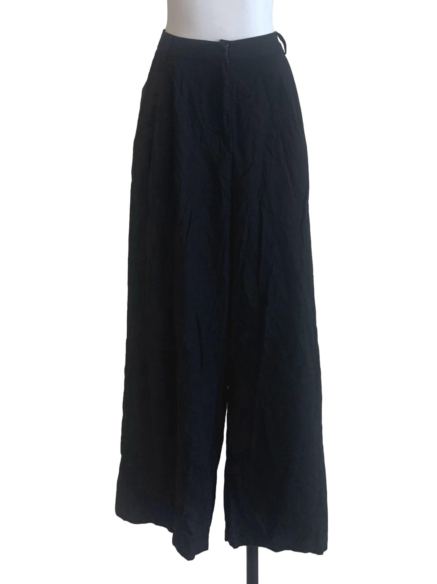 Black Wide Leg Pant TTR