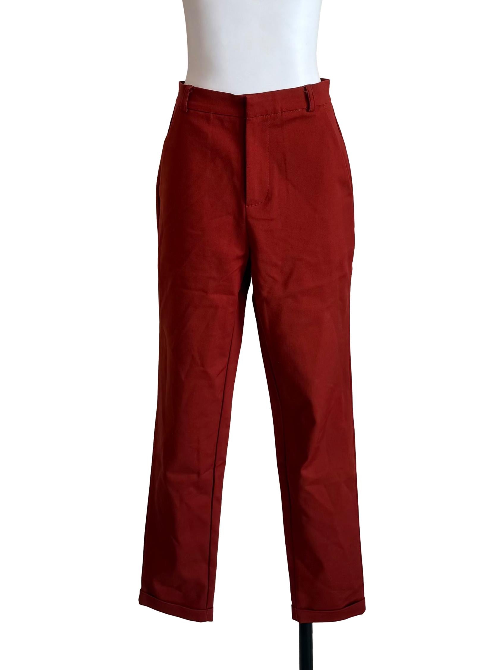 Brick Formal Trousers