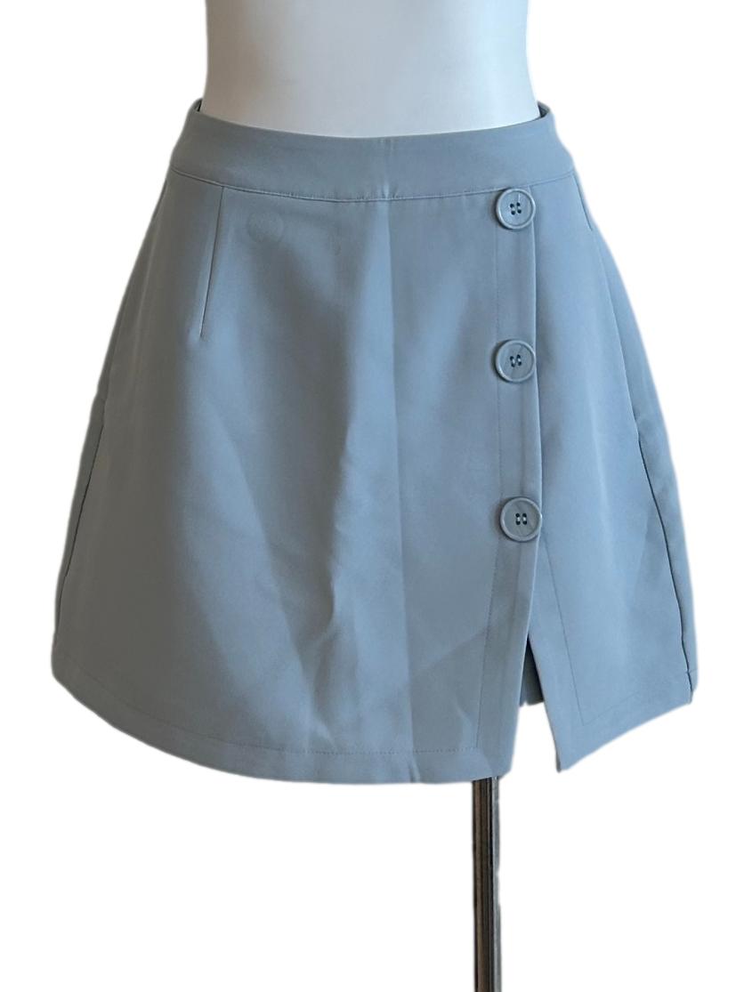 Muted Blue Tulip Skort