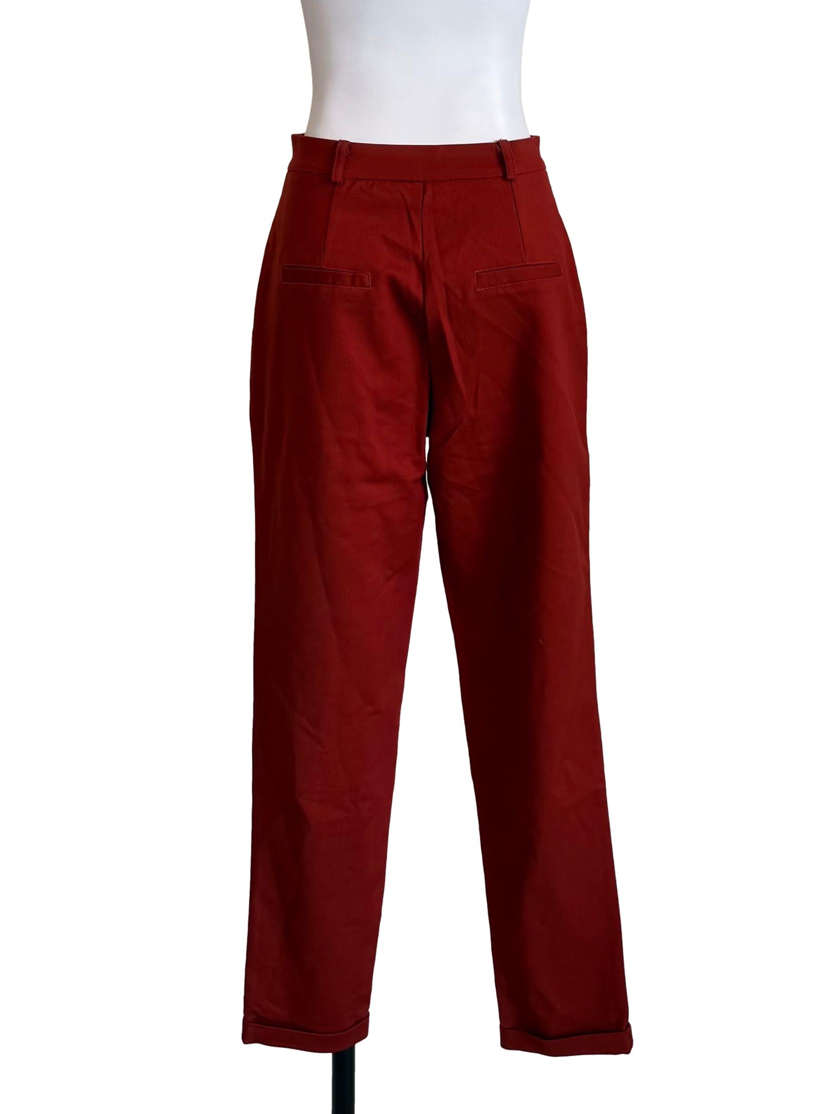 Brick Formal Trousers