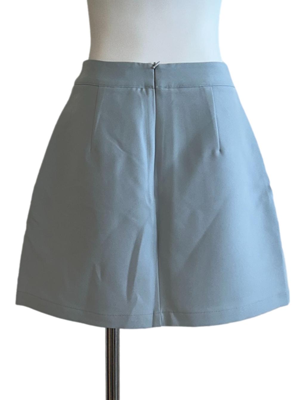 Muted Blue Tulip Skort