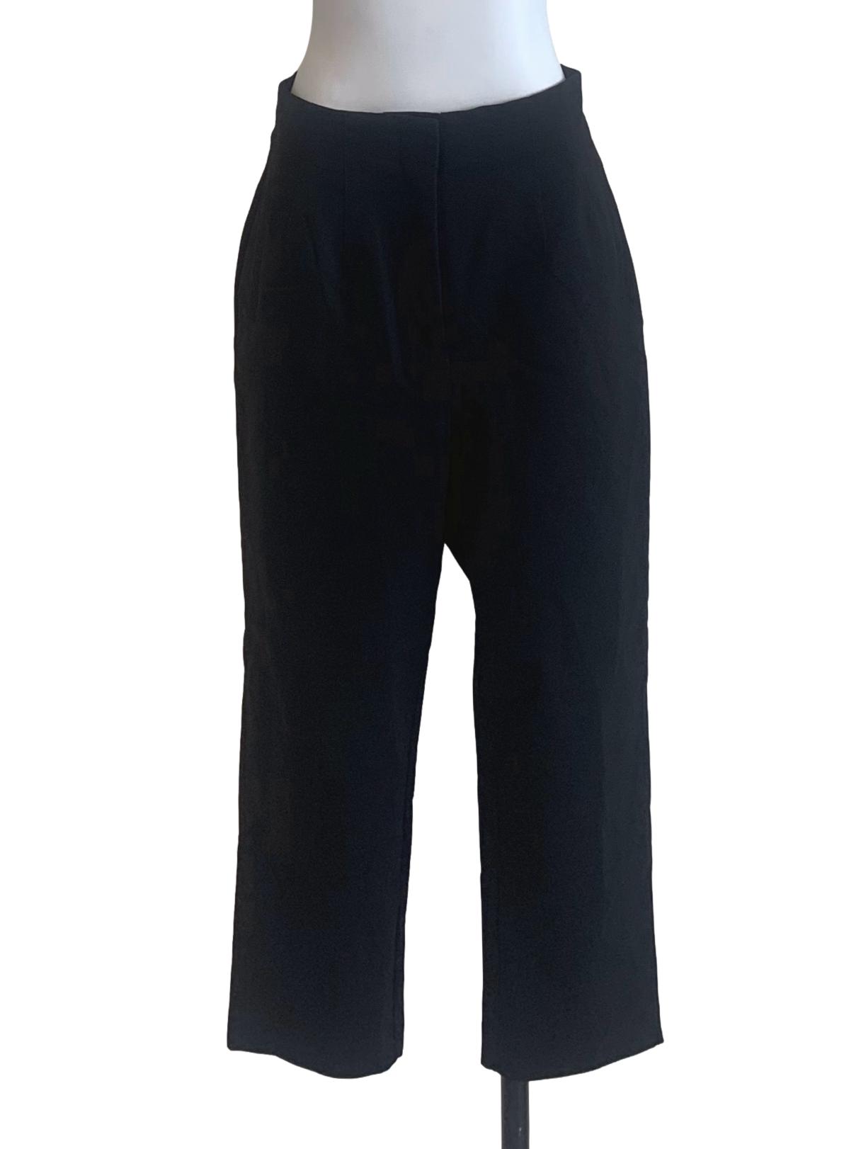 Black Pegged Pant LB