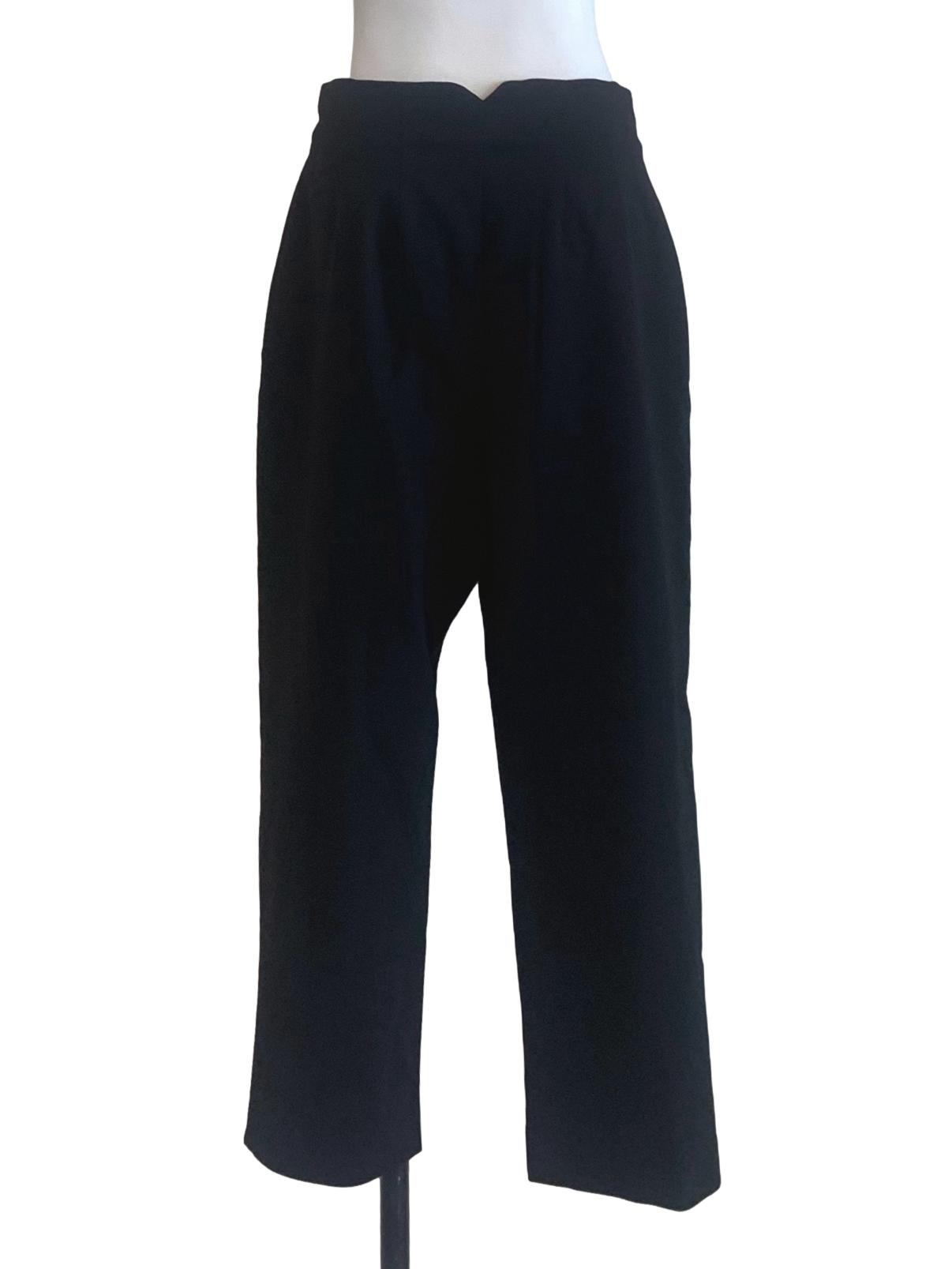 Black Pegged Pant LB