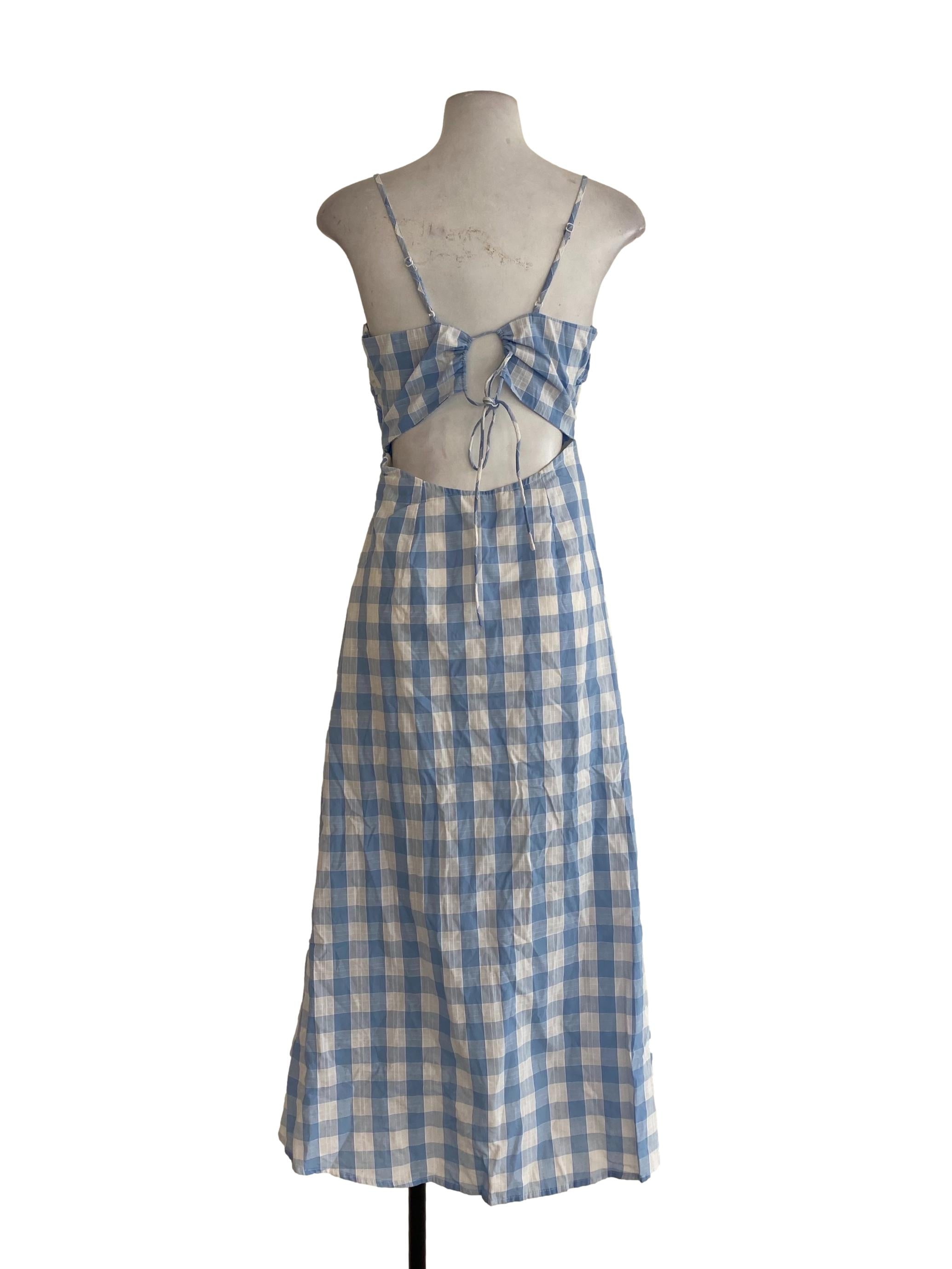 Blue Gingham Dress