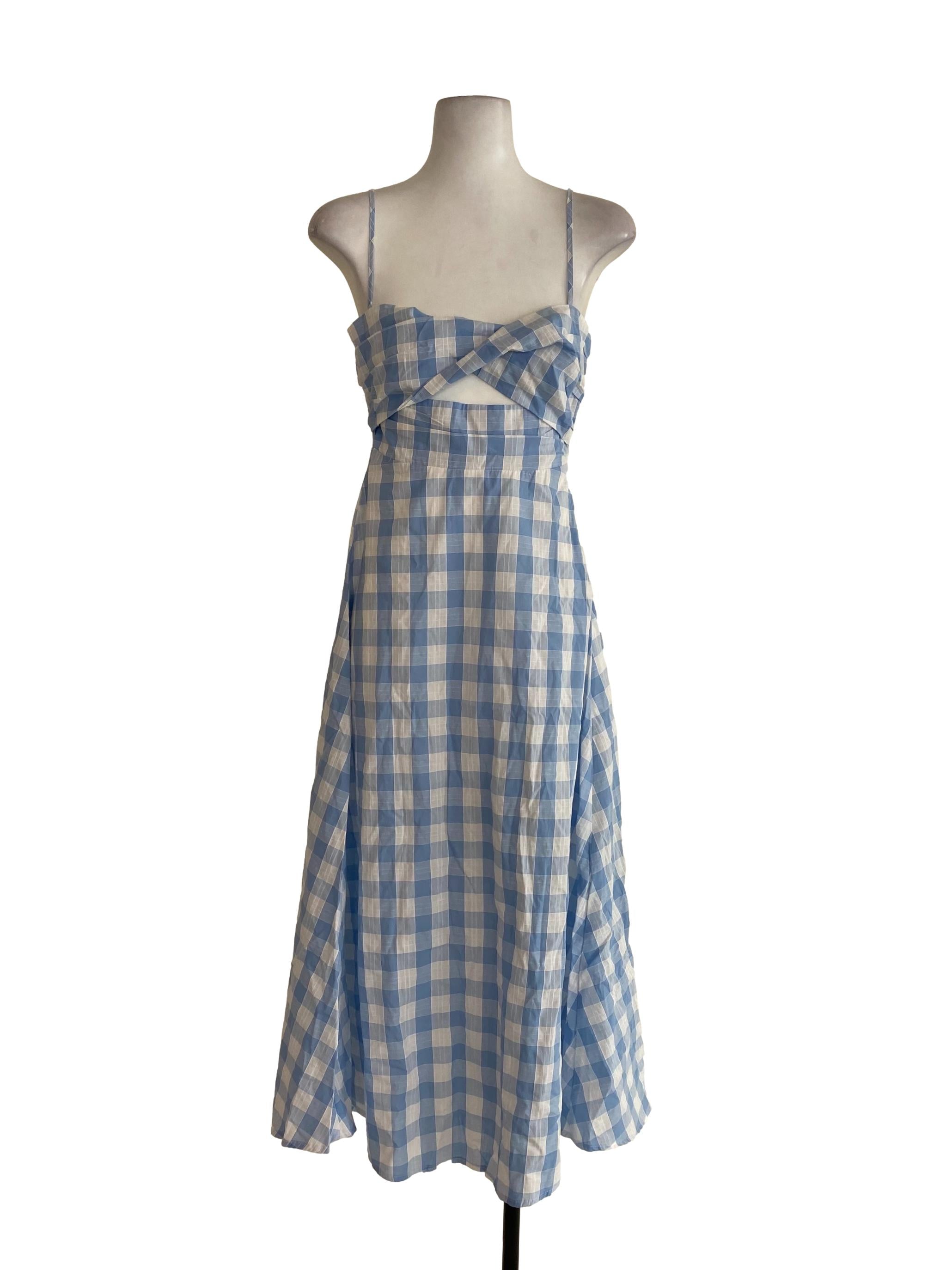 Blue Gingham Dress