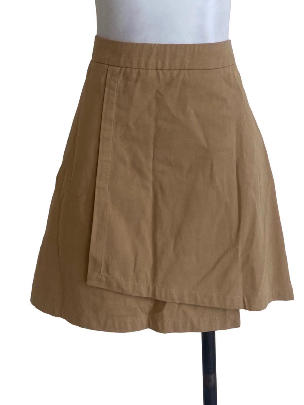 Tortilla Brown Asymmetric Skirts